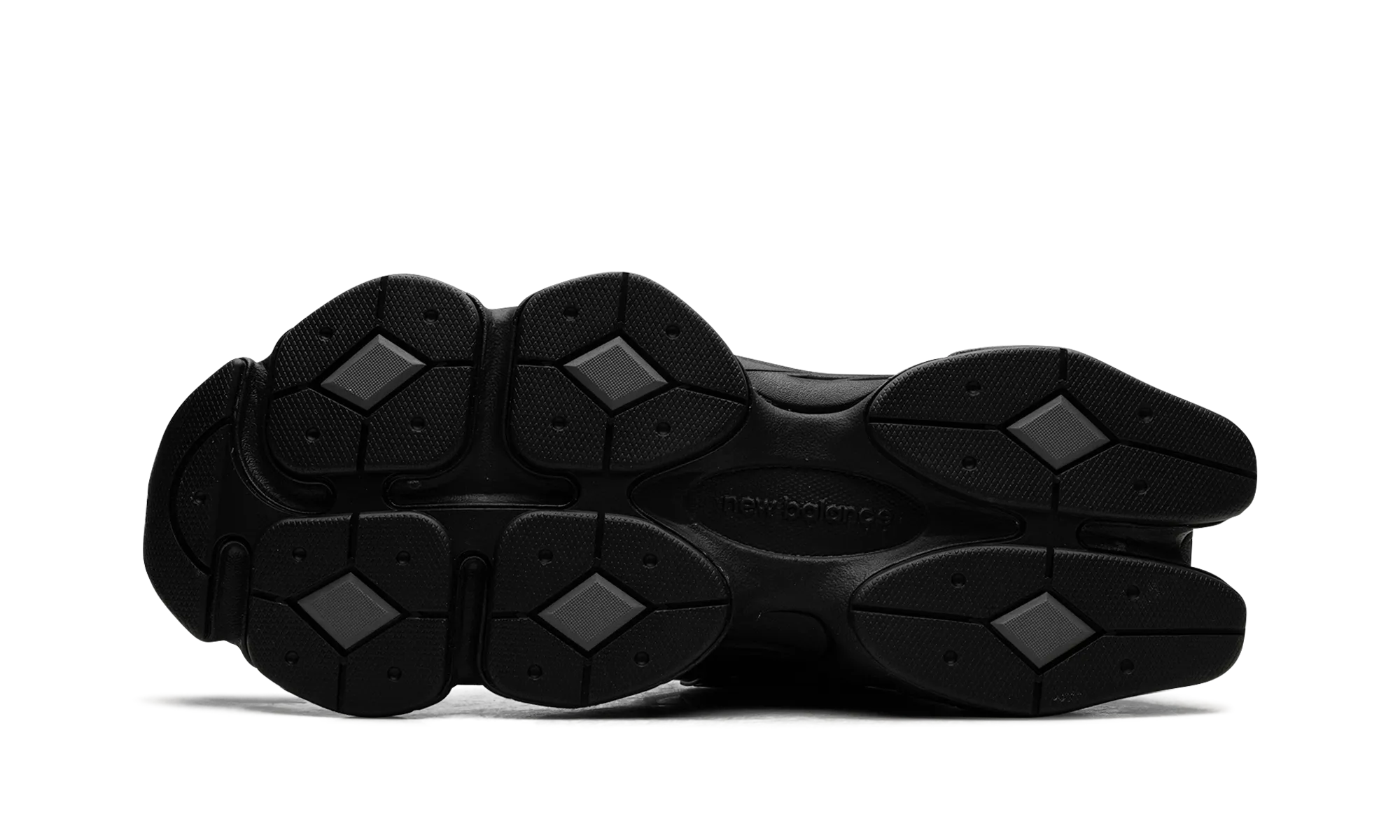 padded collar running shoes 9060 "Sea Stone Black"