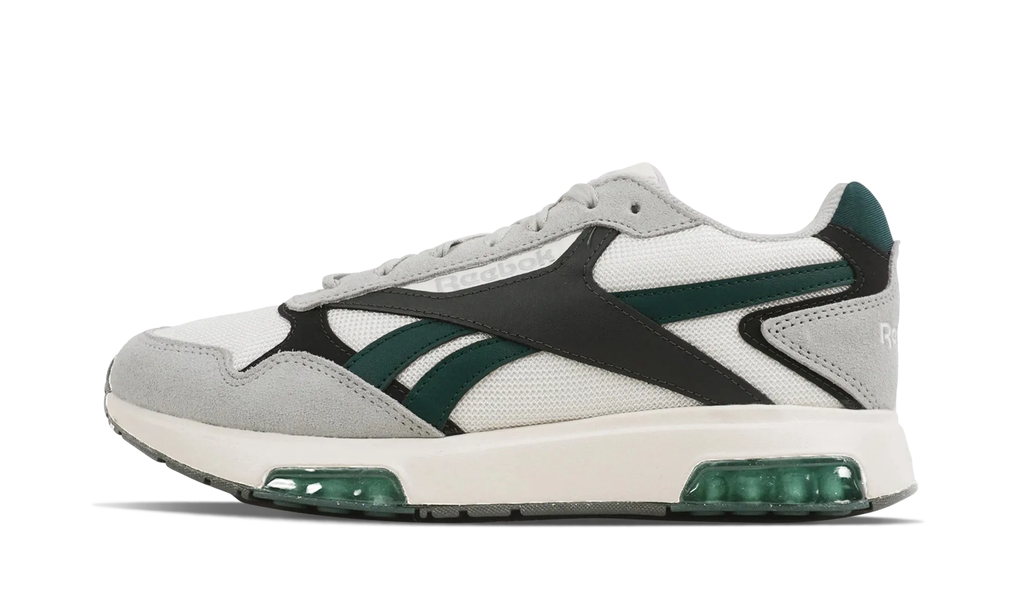Track spikes alternative style - statement Glide DMX "Chalk Grey Collegiate Green"