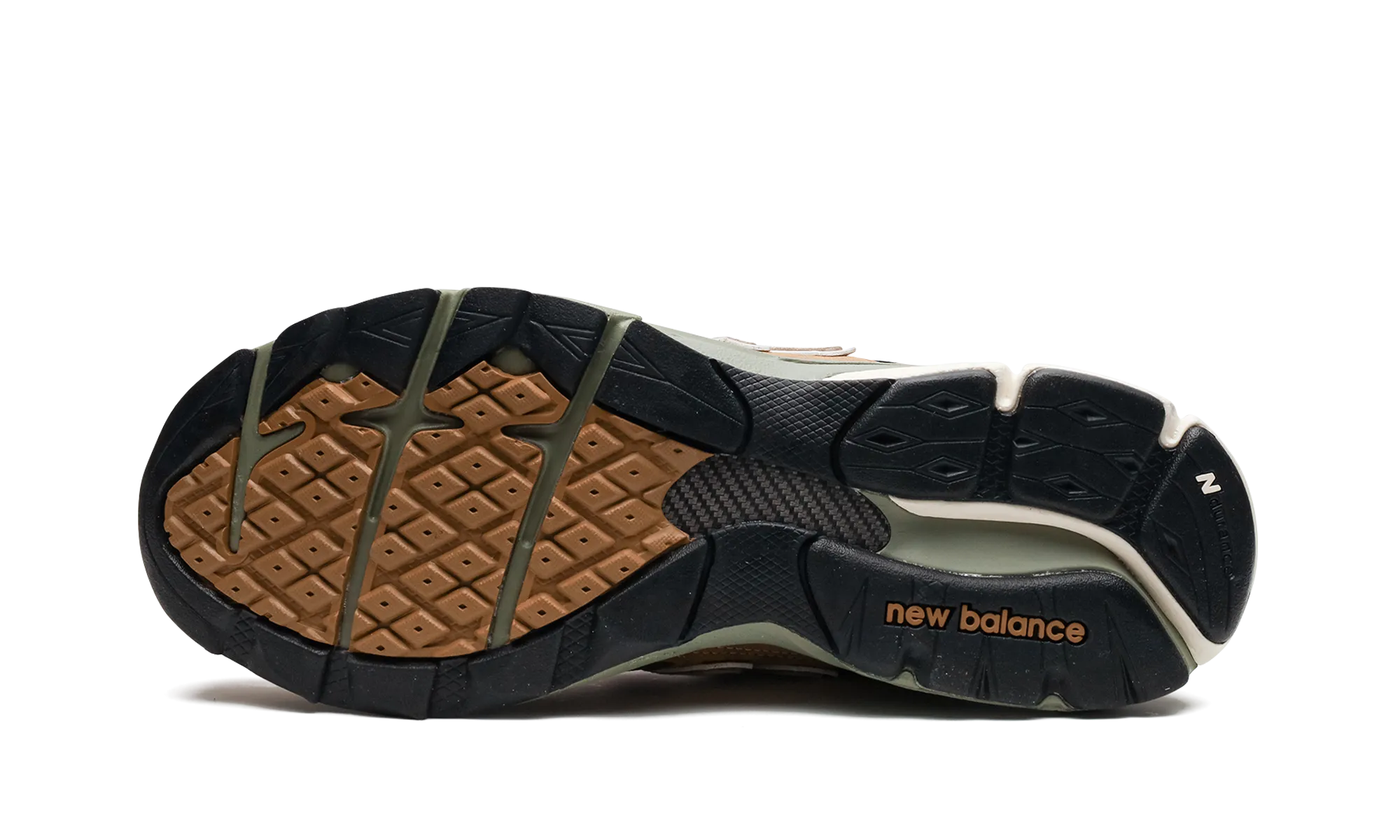 990v3 "Made in USA - Tan / Green" Good stability maintain balance