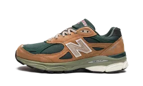 fat burning amateur runner shoes 990v3 "Made in USA - Tan / Green"