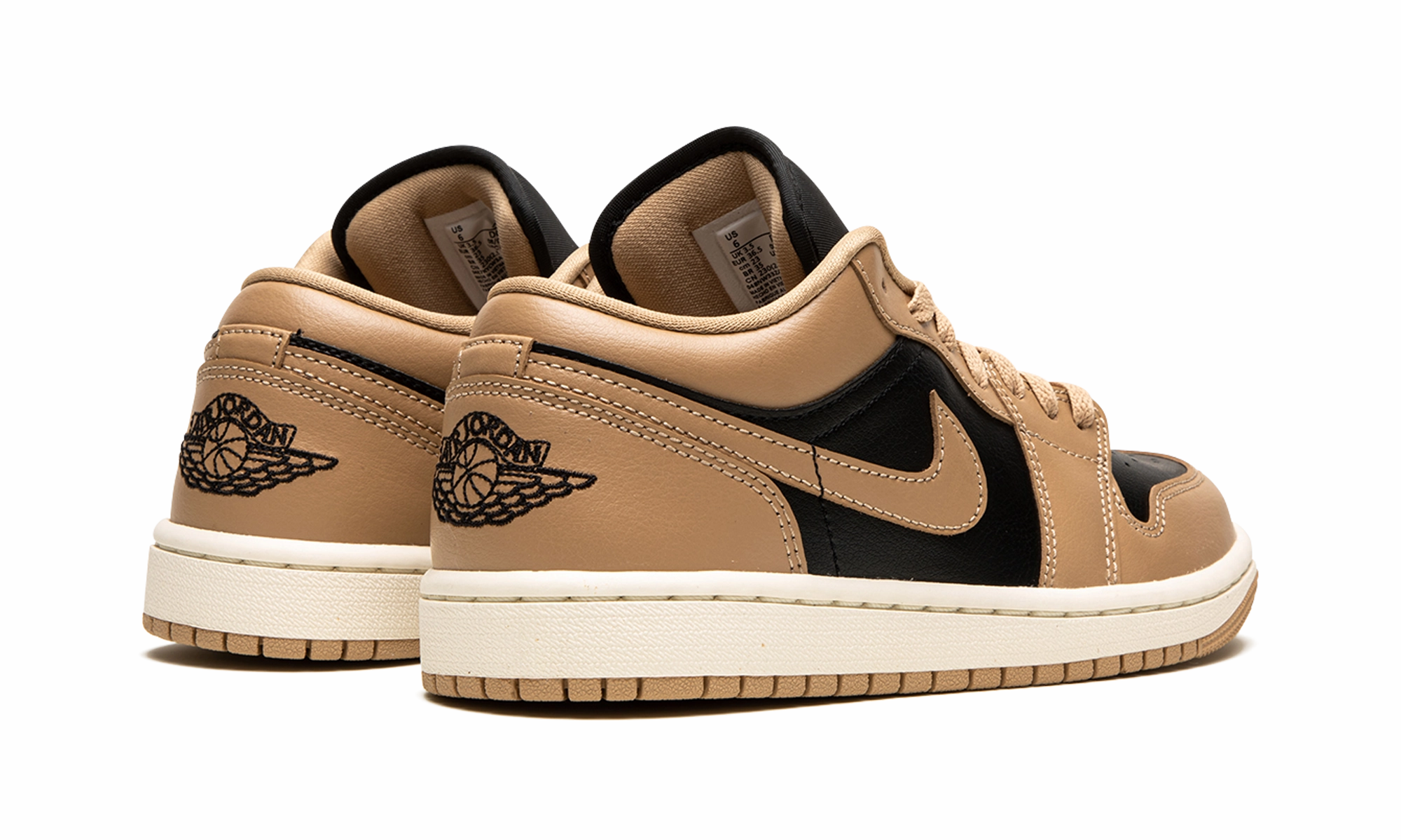 Weekend Style Air Jordan 1 Low WMNS "Desert / Black"