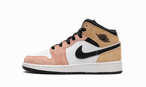 Sporty arch Air Jordan 1 Mid GS "Flight Club"