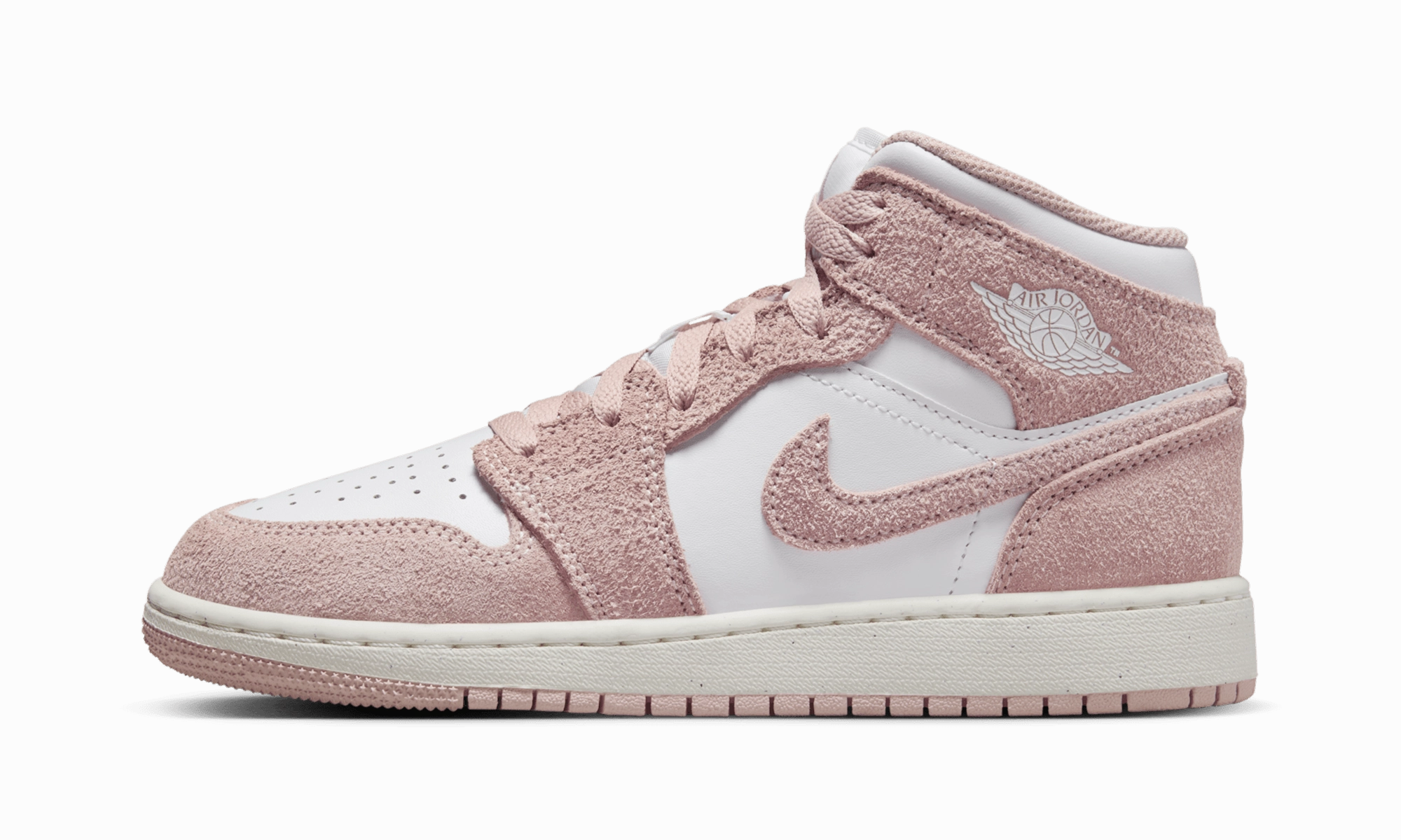 Air Jordan 1 Mid SE GS "LEGEND PINK" Jumping Support