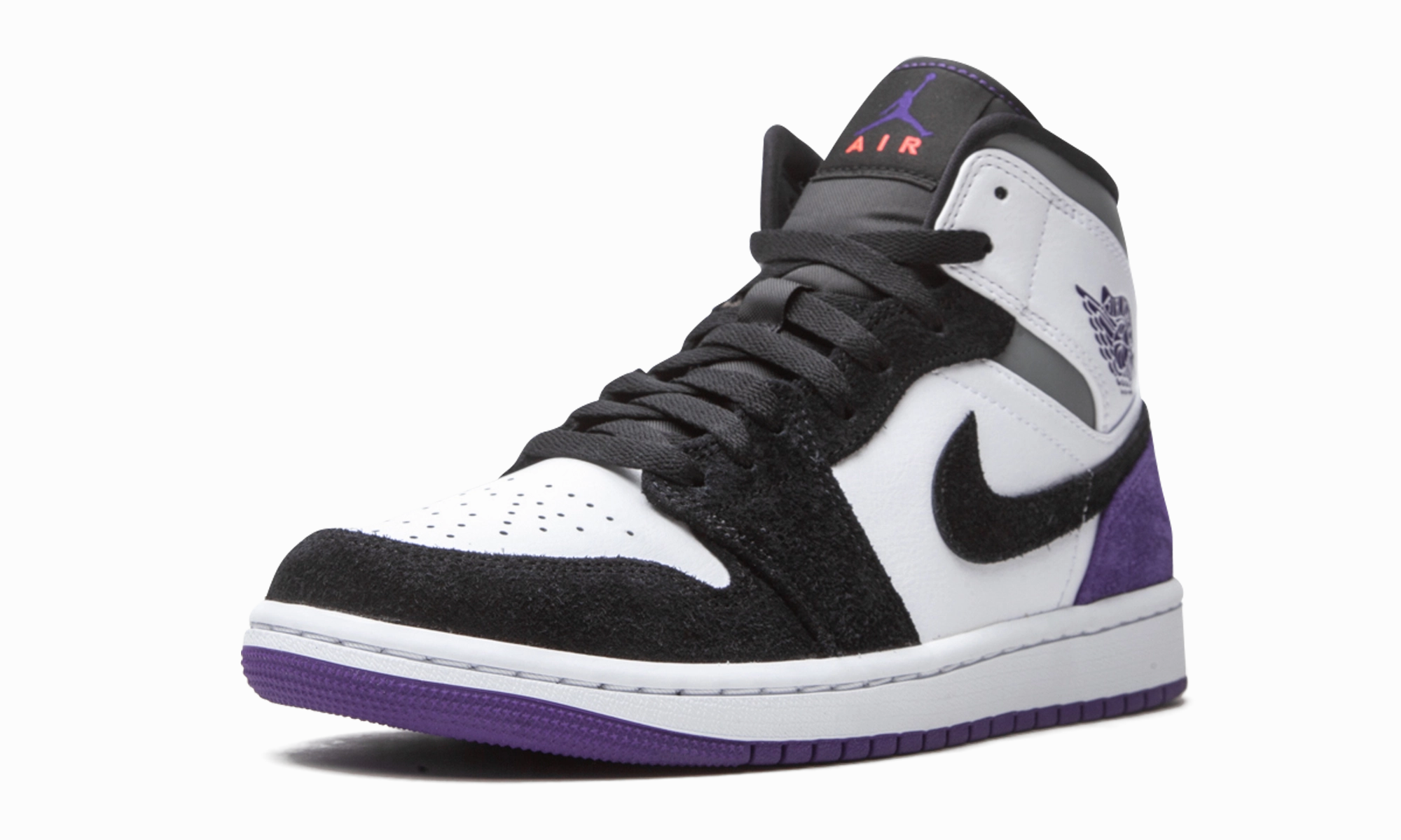 All-day Grip Elegant shock absorption Air Jordan 1 Mid SE "Court Purple Suede"