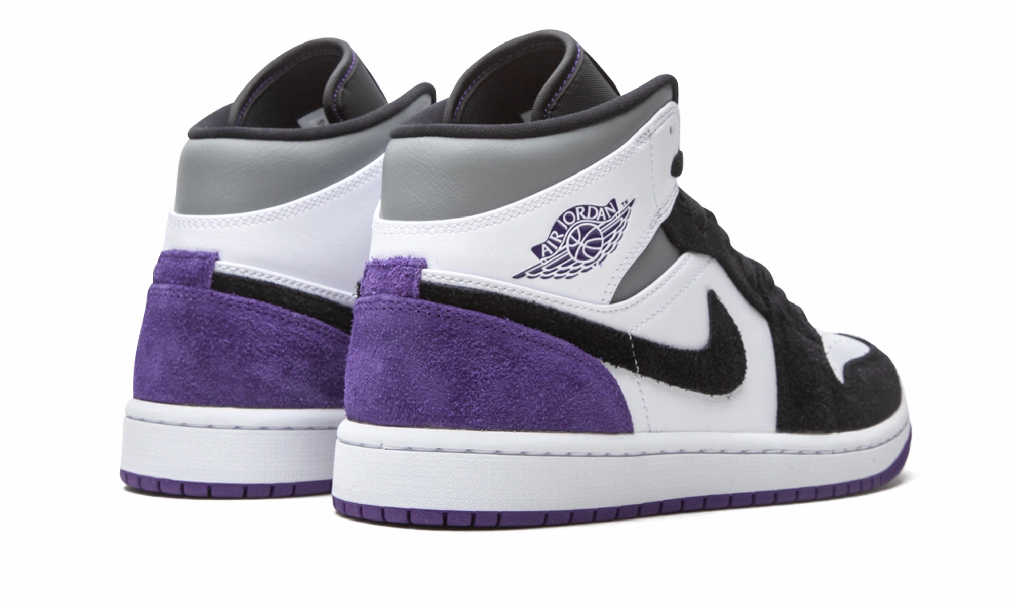 Sporty Comfort Elevated shock absorption Air Jordan 1 Mid SE "Court Purple Suede"