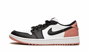 Quick Flow Adaptive Fit Air Jordan 1 Low Golf "Rust Pink"