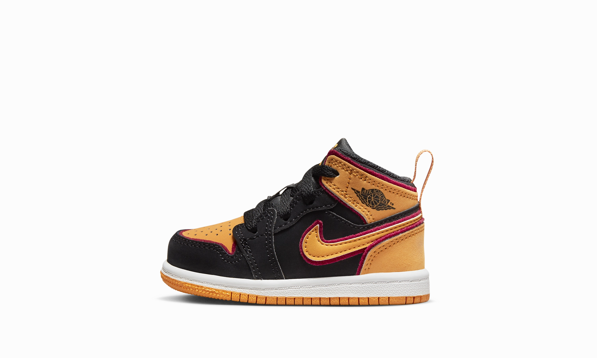 Air Jordan 1 Mid TD "Vivid Orange" Boost Comfort Upgraded flexibility