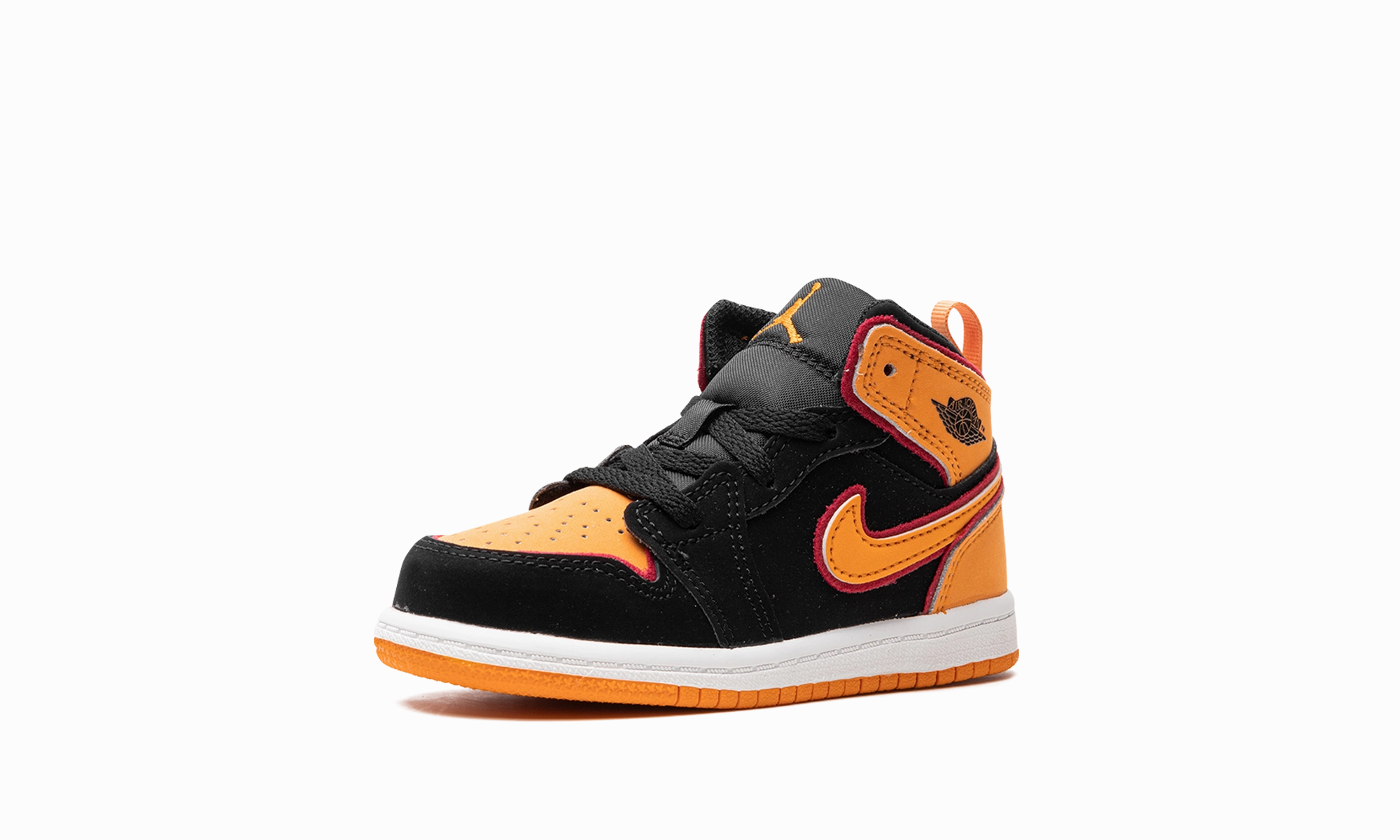 Air Jordan 1 Mid TD "Vivid Orange" Supportive shock absorption