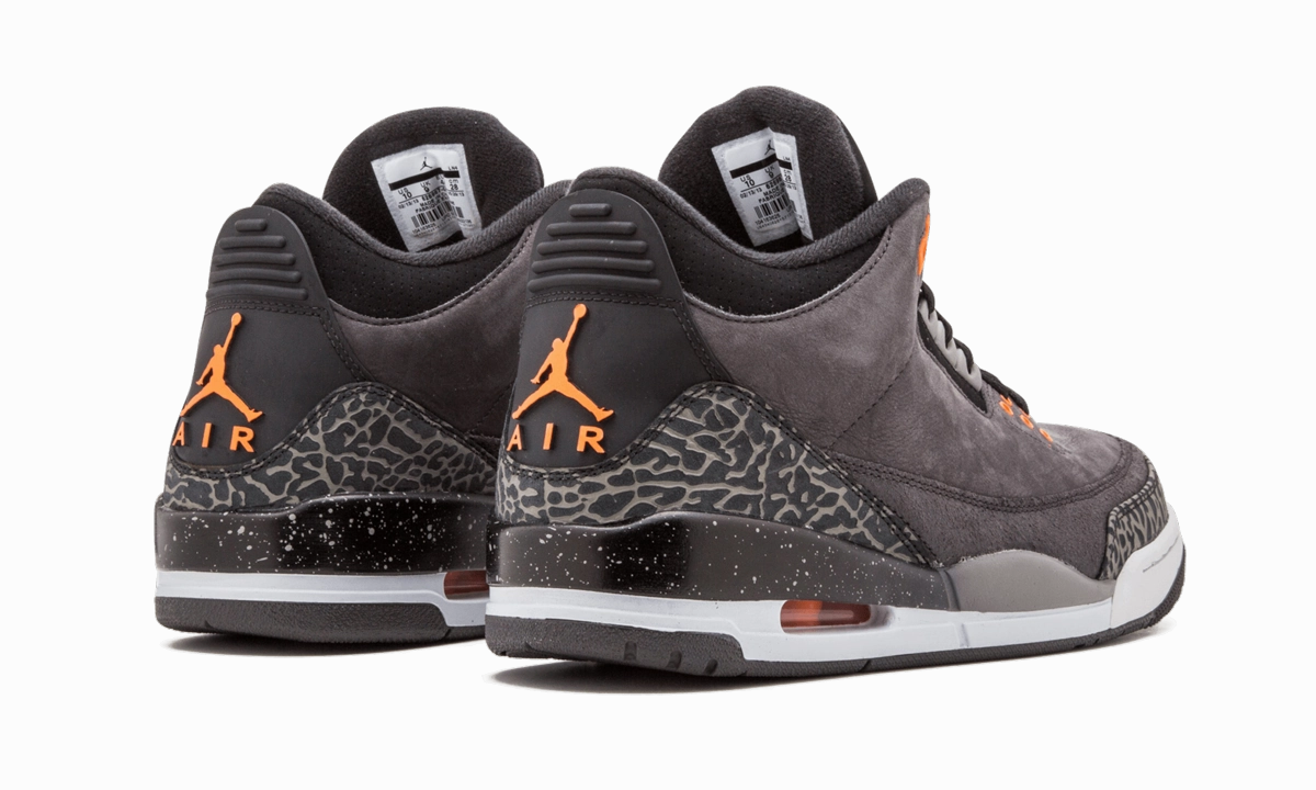 Secure Sole Run Trail Air Jordan 3 Retro "Fear Pack"