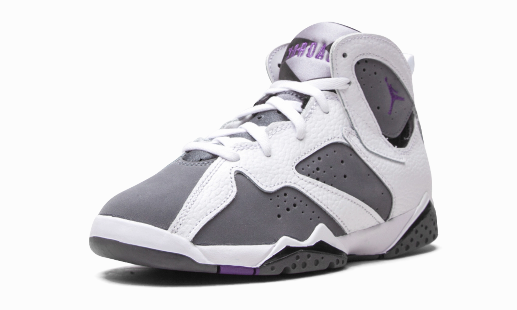 Air Jordan 7 Retro PS "Flint 2021" solo running jogging in park