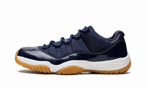 fast - paced suitable cushioned - footbed shoes Air Jordan 11 Retro Low "Navy/Gum"