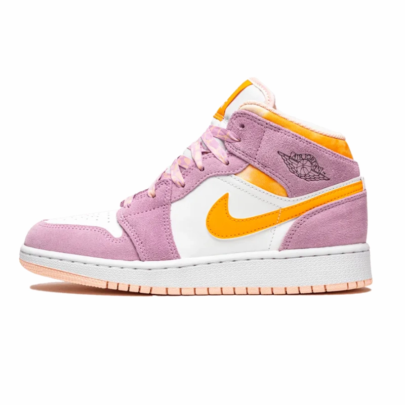 Glam fit Air Jordan 1 Mid GS Arctic Pink