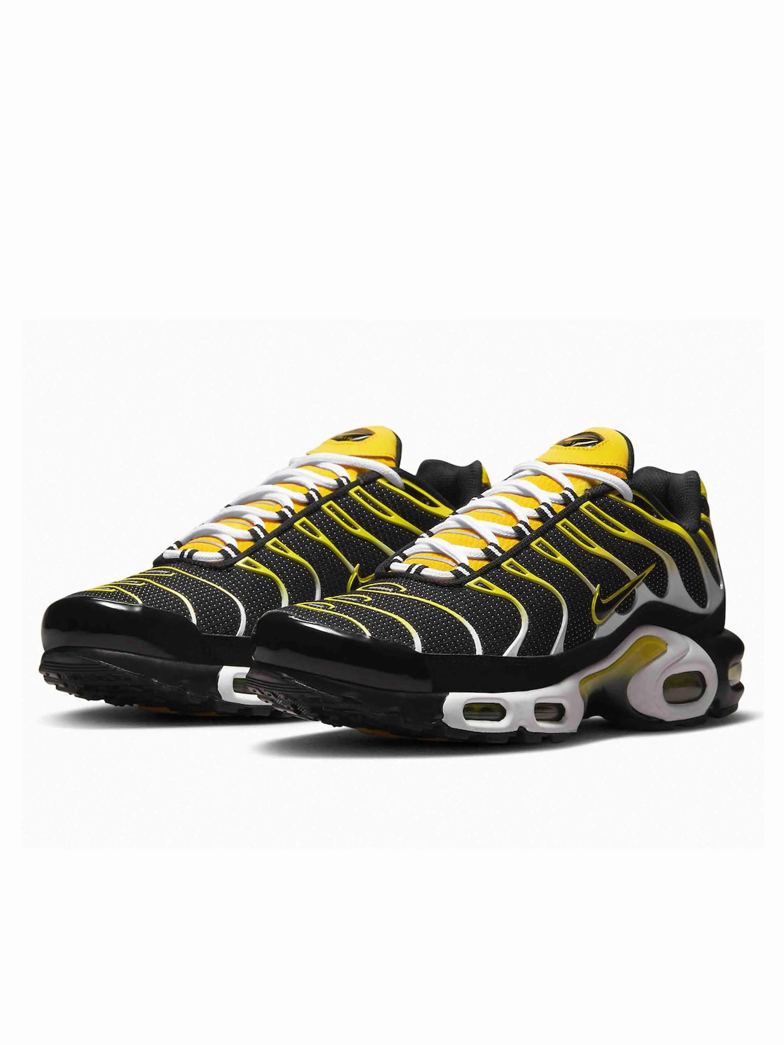 Nike Air Max Plus TN Black Tour Yellow Snug fit summer - suitable