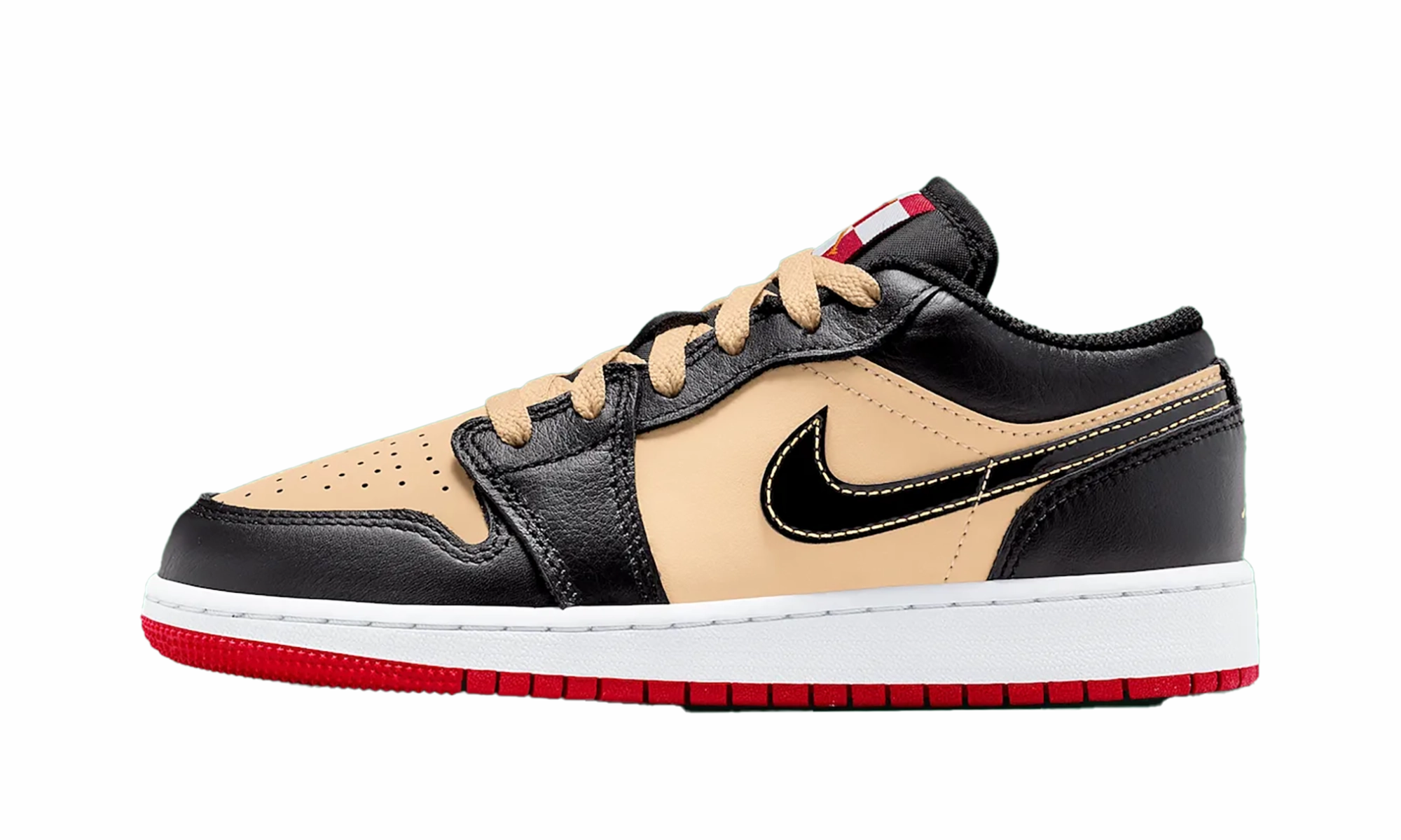 Air Jordan 1 Low SE GS "Pizza" Everyday Flex Structured Shoe