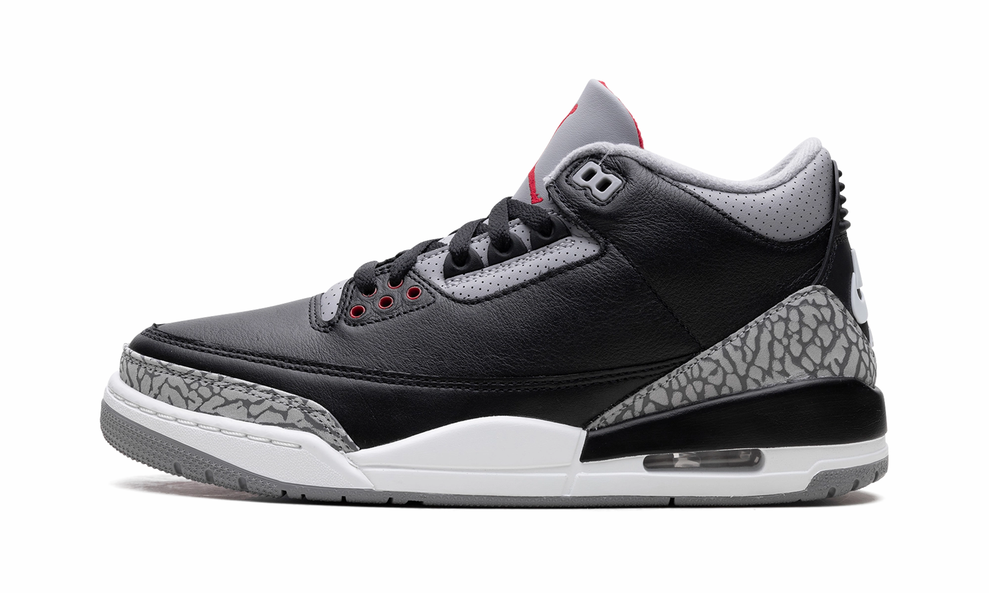 Air Jordan 3 "Black Cement" Cloud cushion