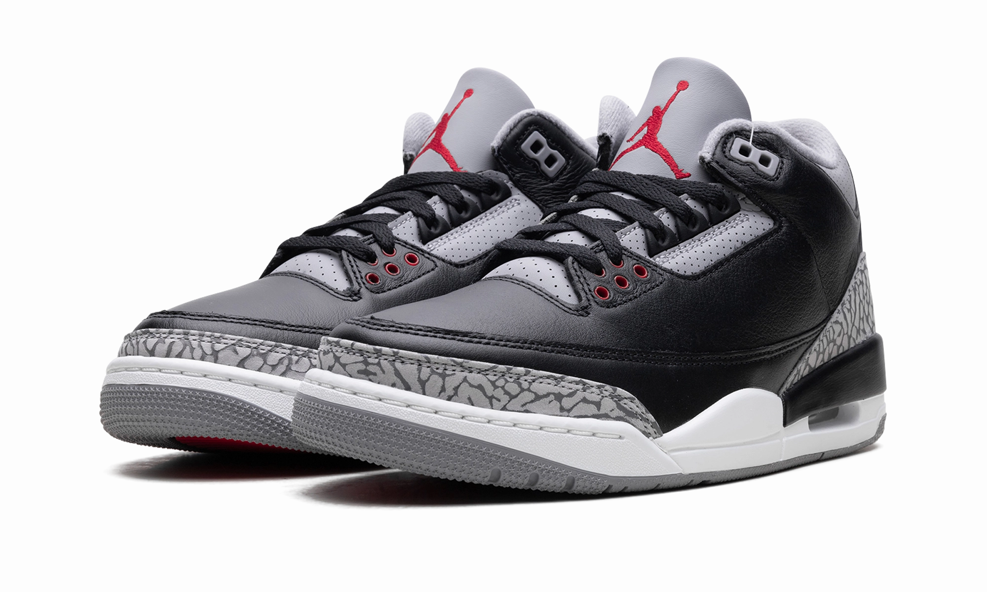 All-around comfort Glossy Finish Air Jordan 3 "Black Cement"
