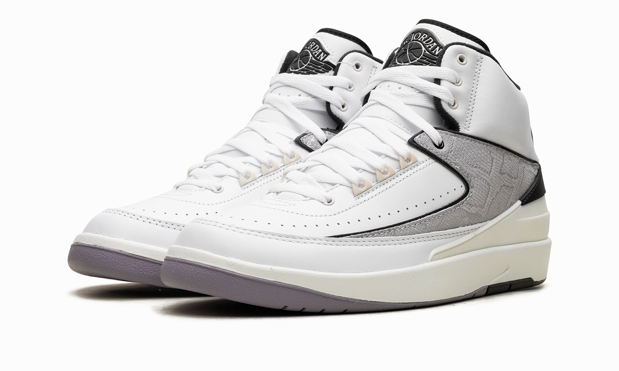 Air Jordan 2 Retro "Python" Plush Sole Casual Style