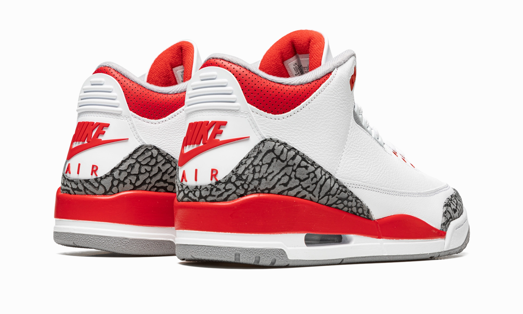Air Jordan 3 Retro "Fire Red 2022" Day Long Easy Travel