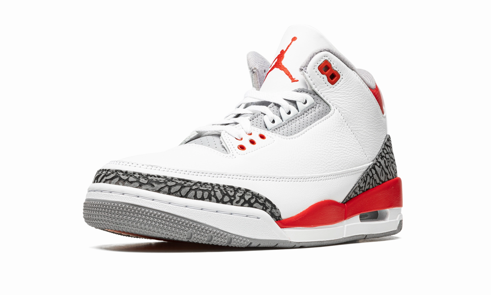 Quick Travel Step Soft Air Jordan 3 Retro "Fire Red 2022"