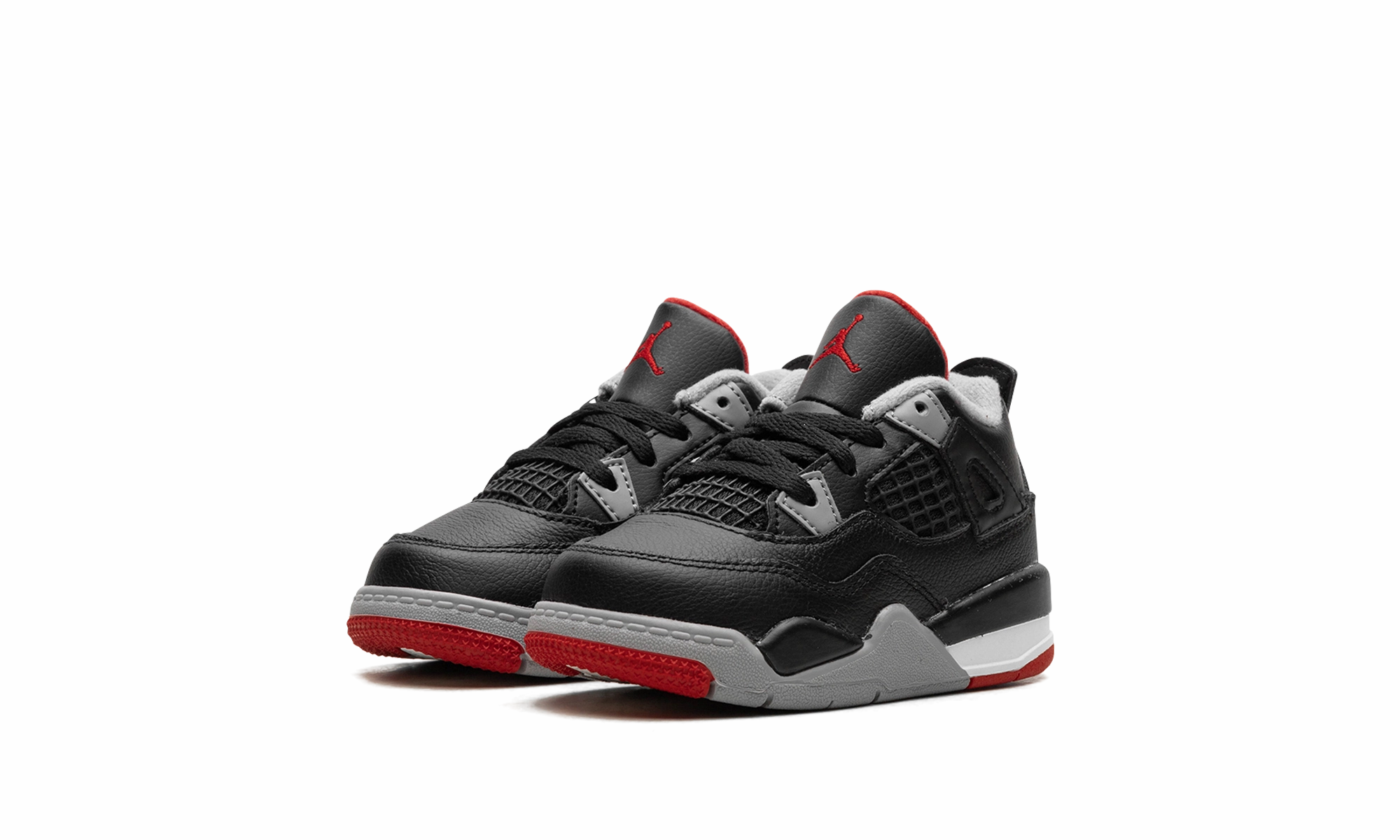Simple Look Air Jordan 4 TD "Bred Reimagined"