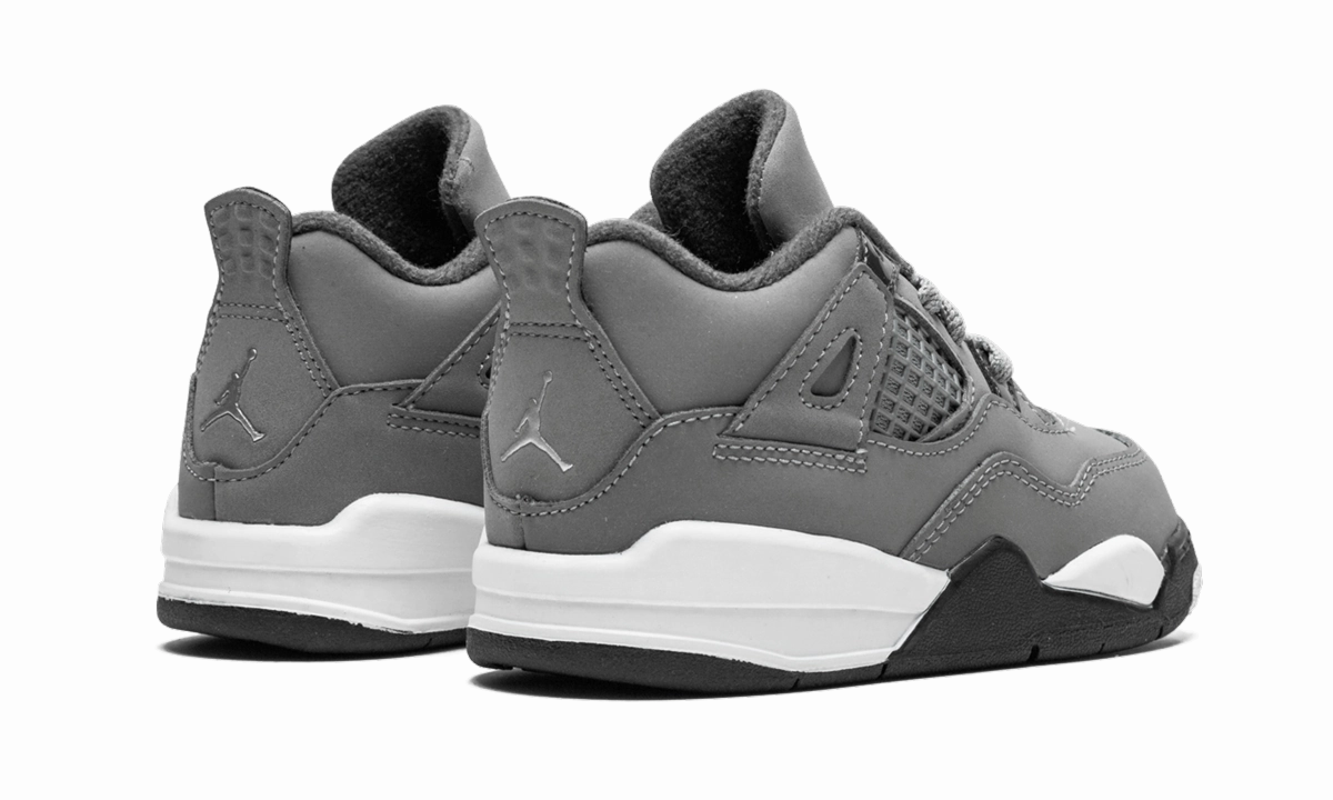 Quick Lace System Easy Comfort Jordan 4 Retro TD "Cool Grey"