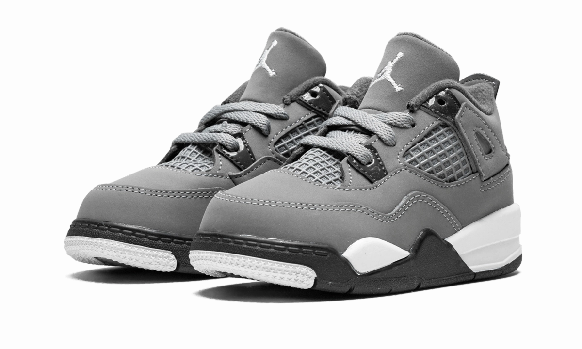 All-Day Ease Signature comfort Jordan 4 Retro TD "Cool Grey"