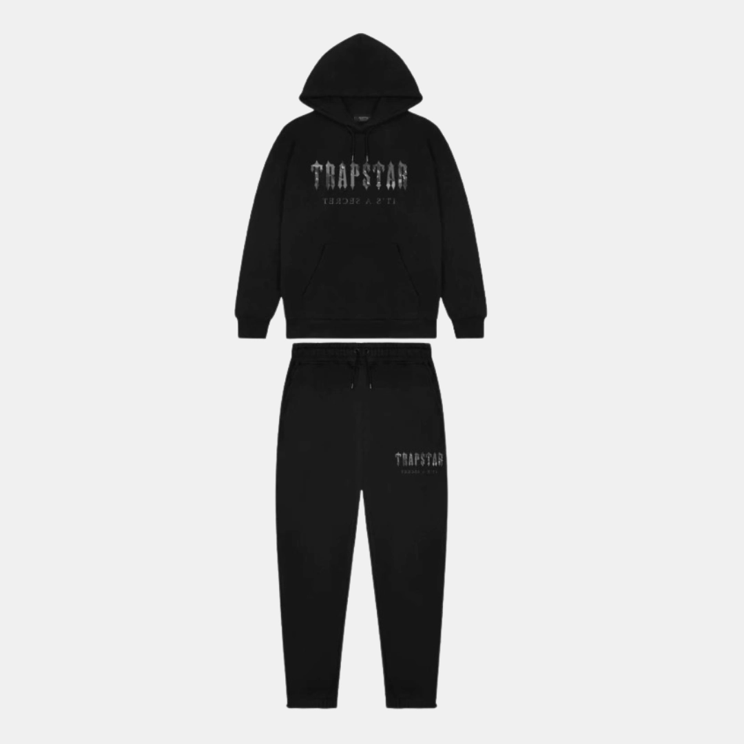 Trapstar Decoded Tracksuit - Blackout/Camo High Function Ultimate materials