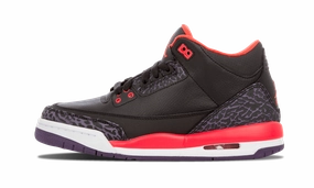 Air Jordan 3 Retro GS "Crimson" Sport Utility