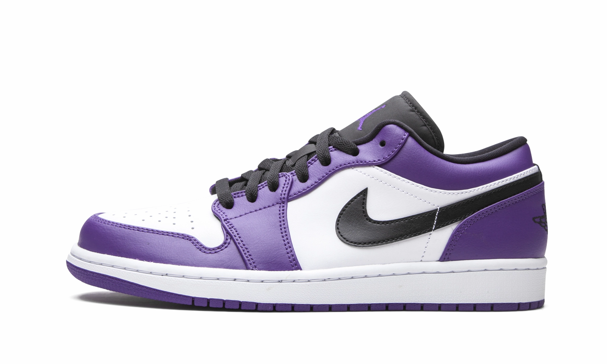 Air Jordan 1 Low "Court Purple" Cushioned Comfort
