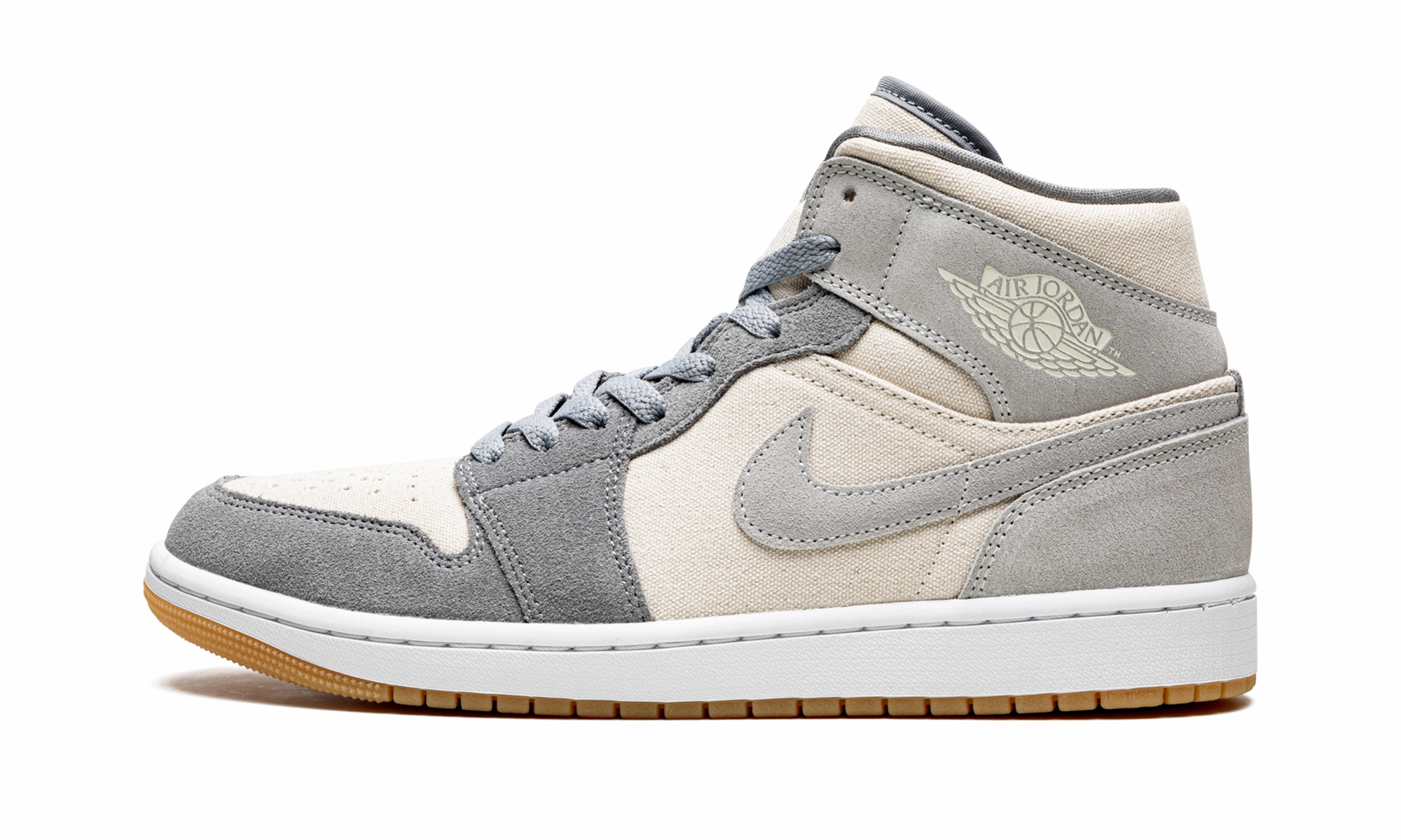 Upgraded design Running Trails Air Jordan 1 Mid SE "Coconut Milk"