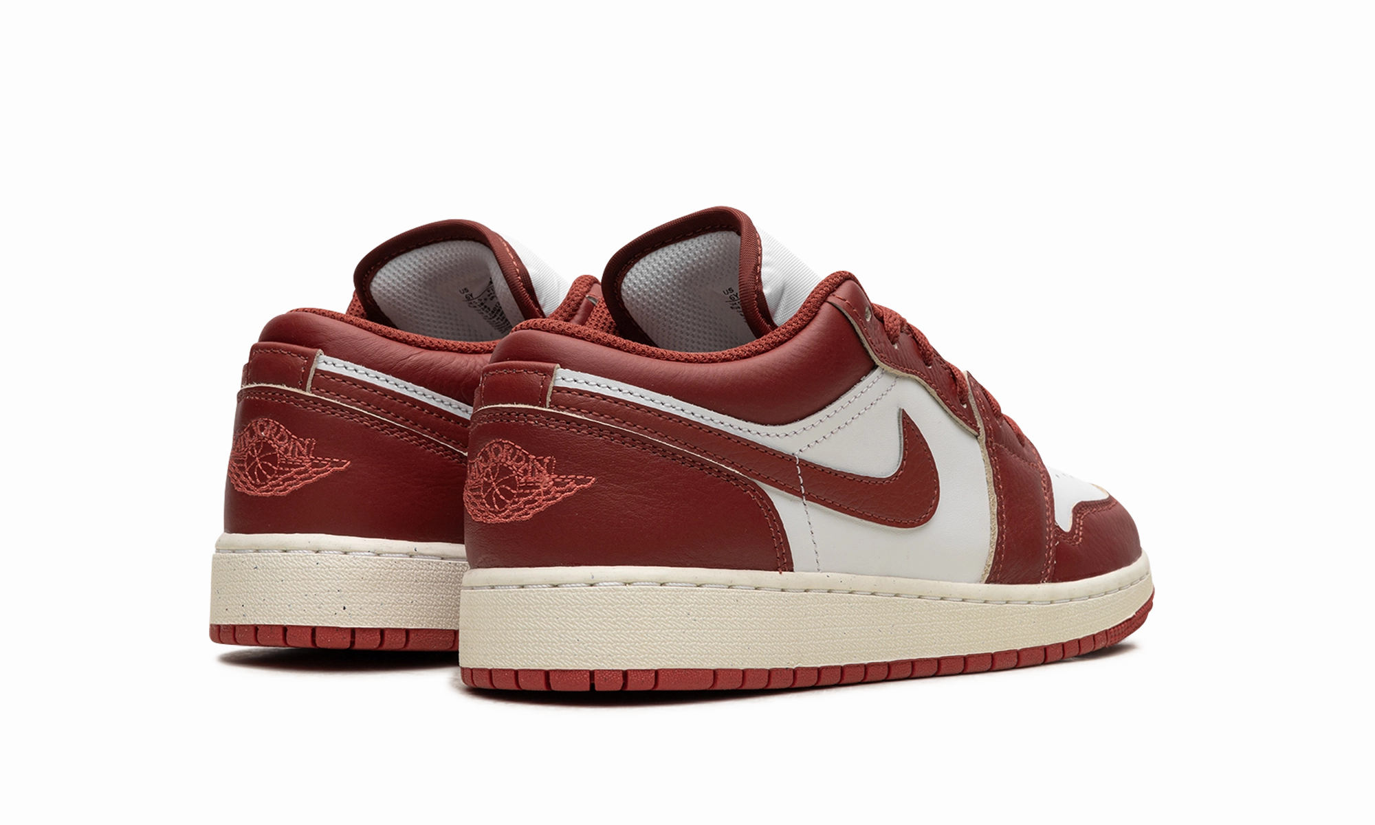 Cushioned Sole Cloud Support AIR JORDAN 1 LOW SE GS "DUNE RED"