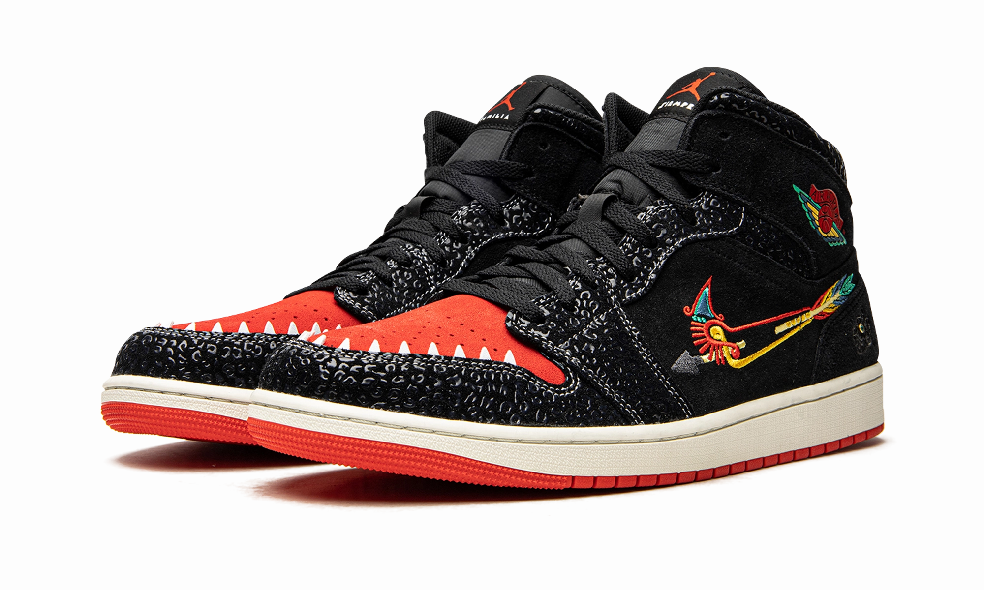 Lightweight Gear Quick design Air Jordan 1 Mid SE "Siempre Familia"