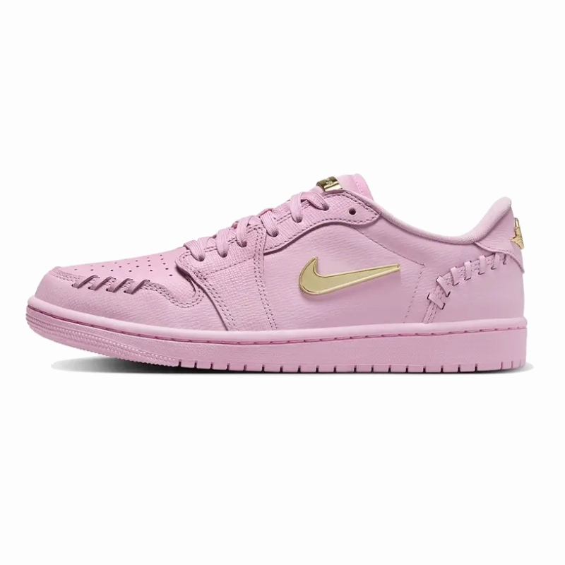 running in color runs shoes Air Jordan 1 Low Method of Make Perfect Pink
