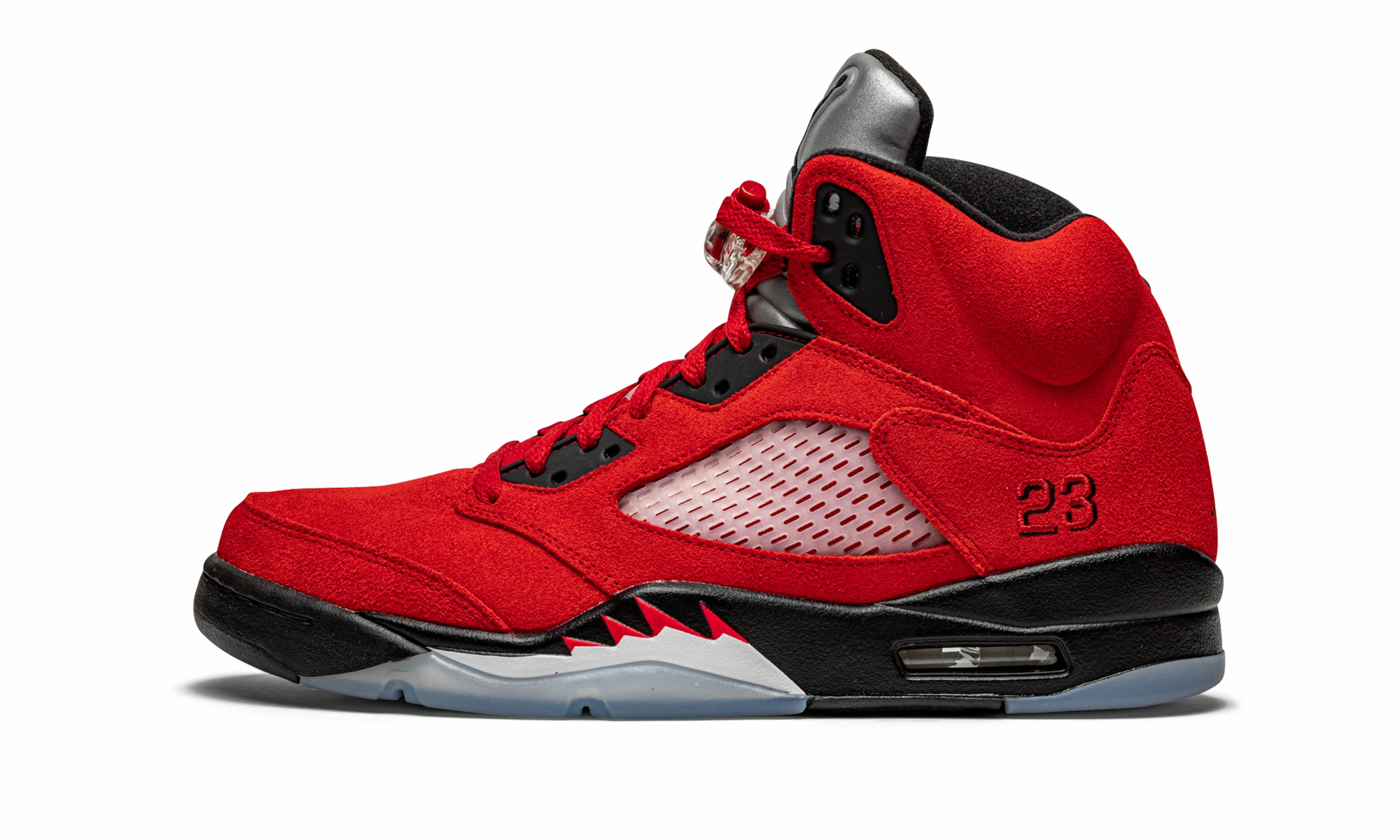 Air Jordan 5 Retro "Raging Bull 2021" joint flexibility running shoe improvement