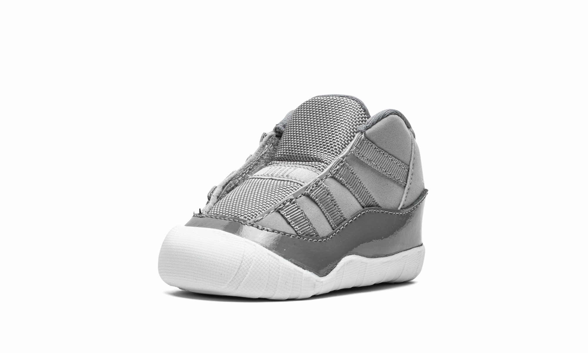 reflective running option ultramarathon Jordan 11 Bootie TD "Cool Grey"