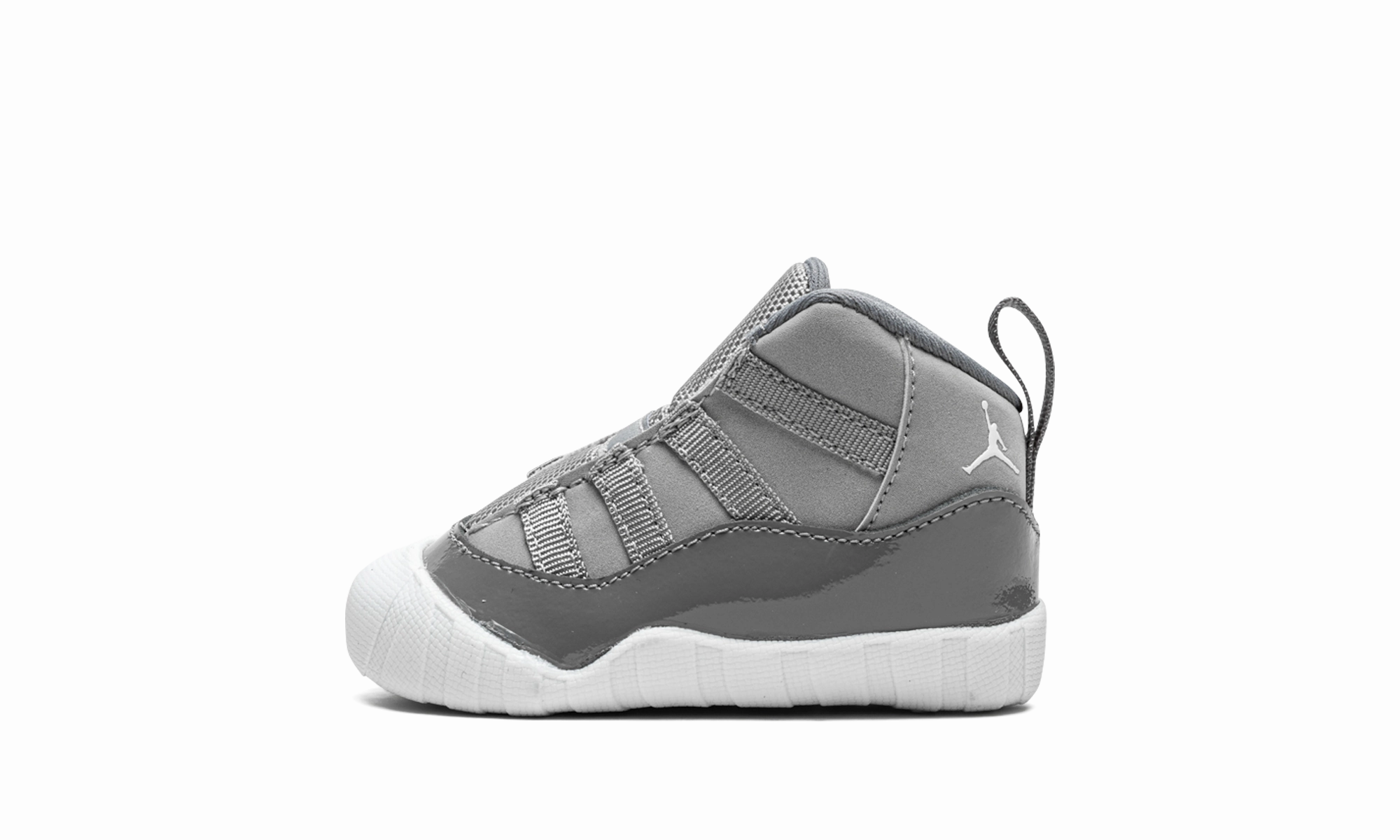 Jordan 11 Bootie TD "Cool Grey" running tradition long - jump running shoes