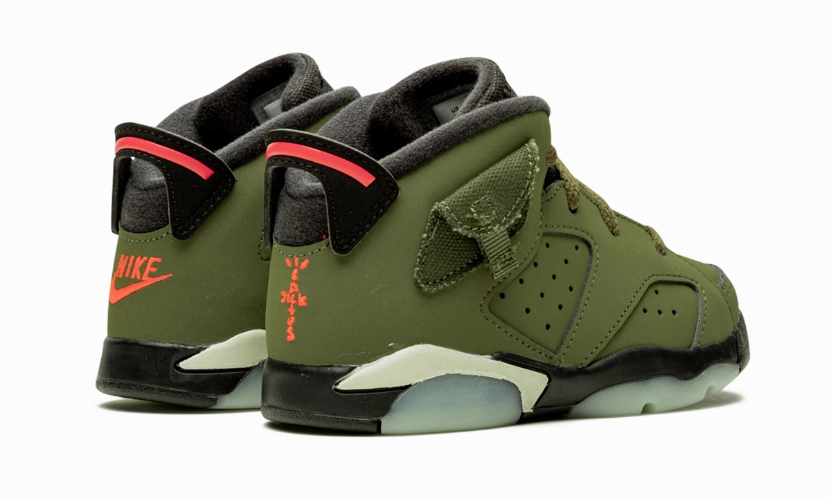 Air Jordan 6 TD "Cactus Jack - Travis Scott" minimalist - style shoes for running