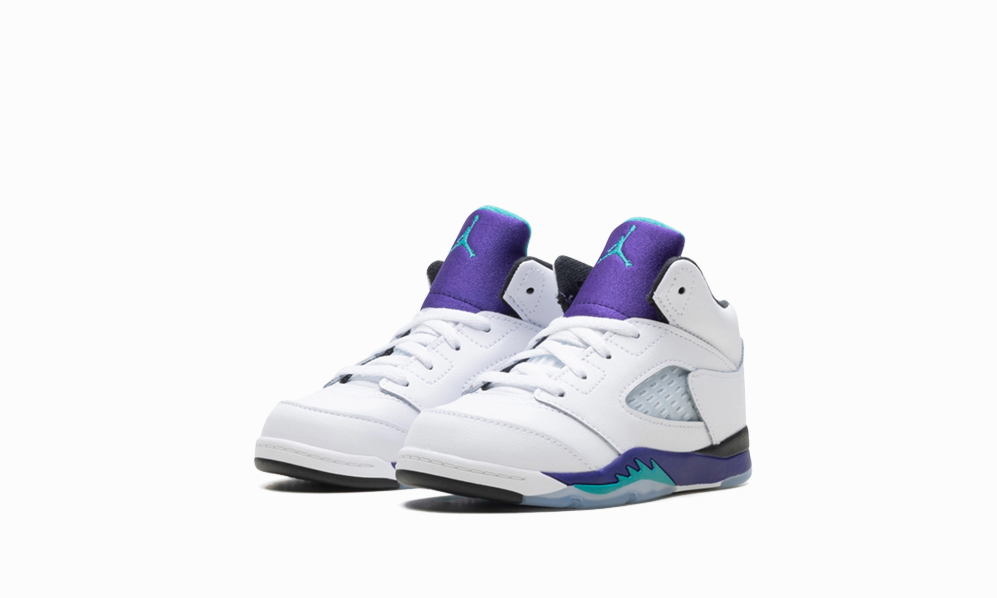 Jordan 5 Retro TD "Grape (2025)" foot - endurance running shoes personalized - fit - customization shoes