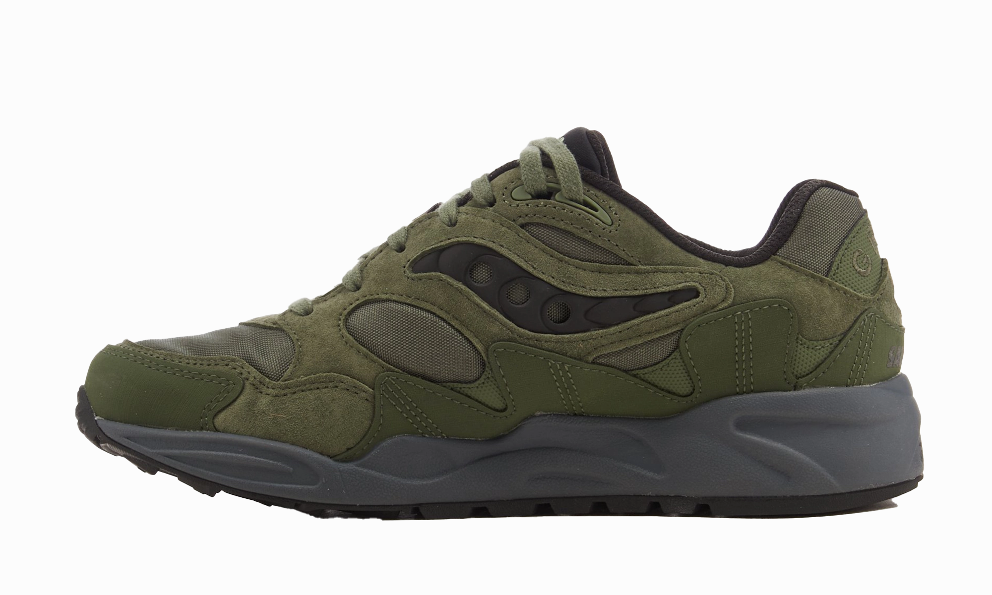 running in school races shoes Short distance speed Grid Shadow 2 GTX Forest "Forest/Black"