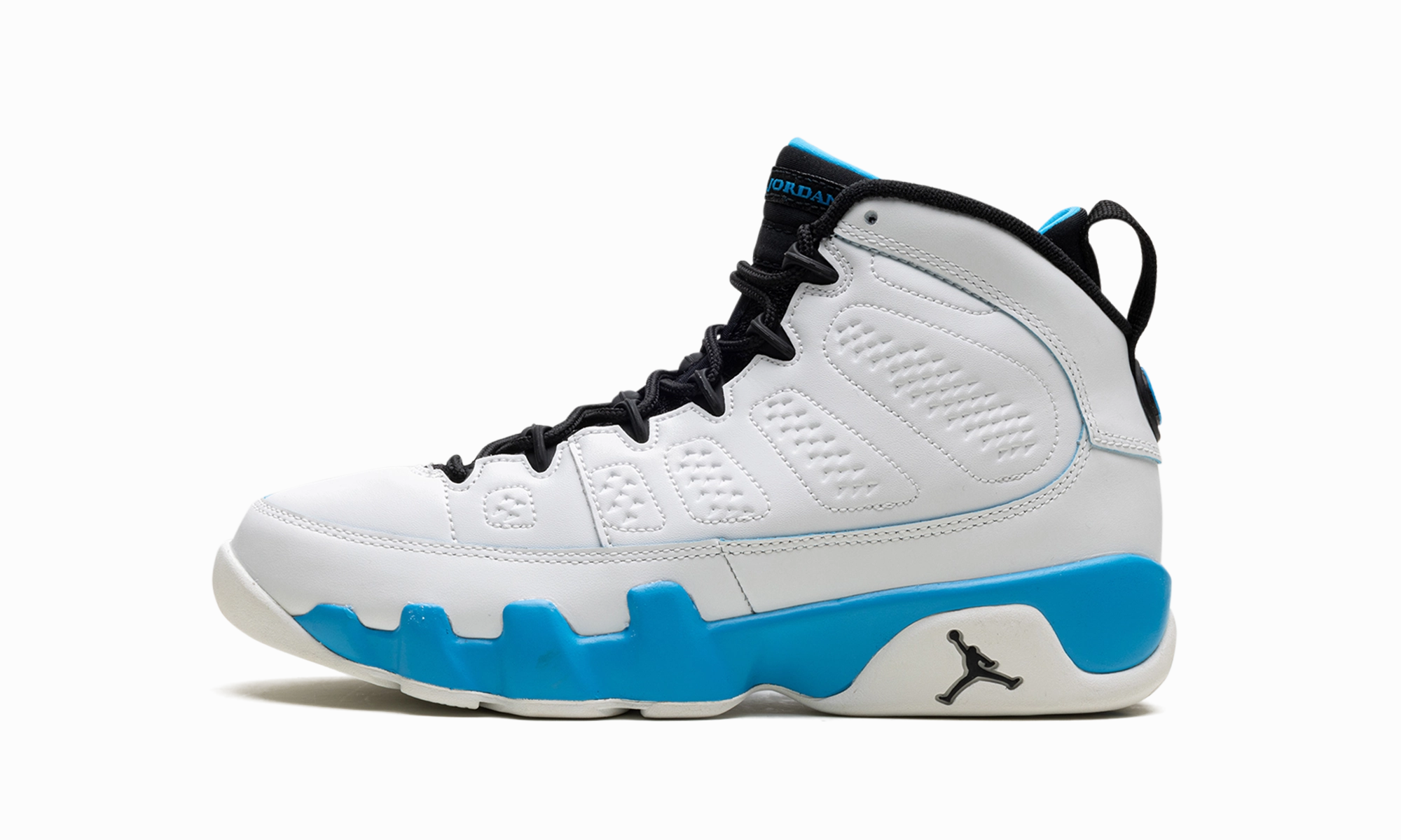 Air Jordan 9 GS "Powder Blue" solid - color running wear track events