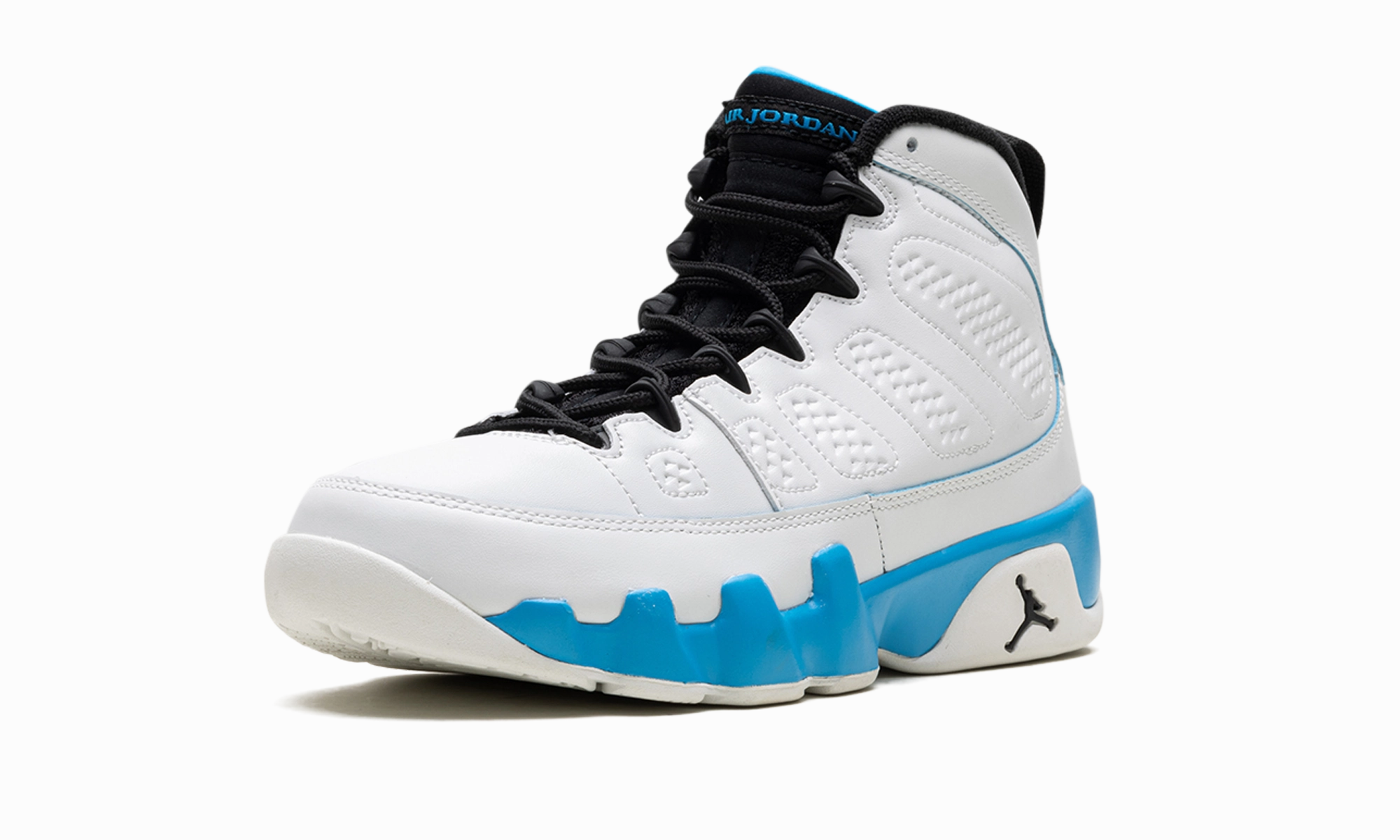 Air Jordan 9 GS "Powder Blue" weight - training running shoes lace - up running option