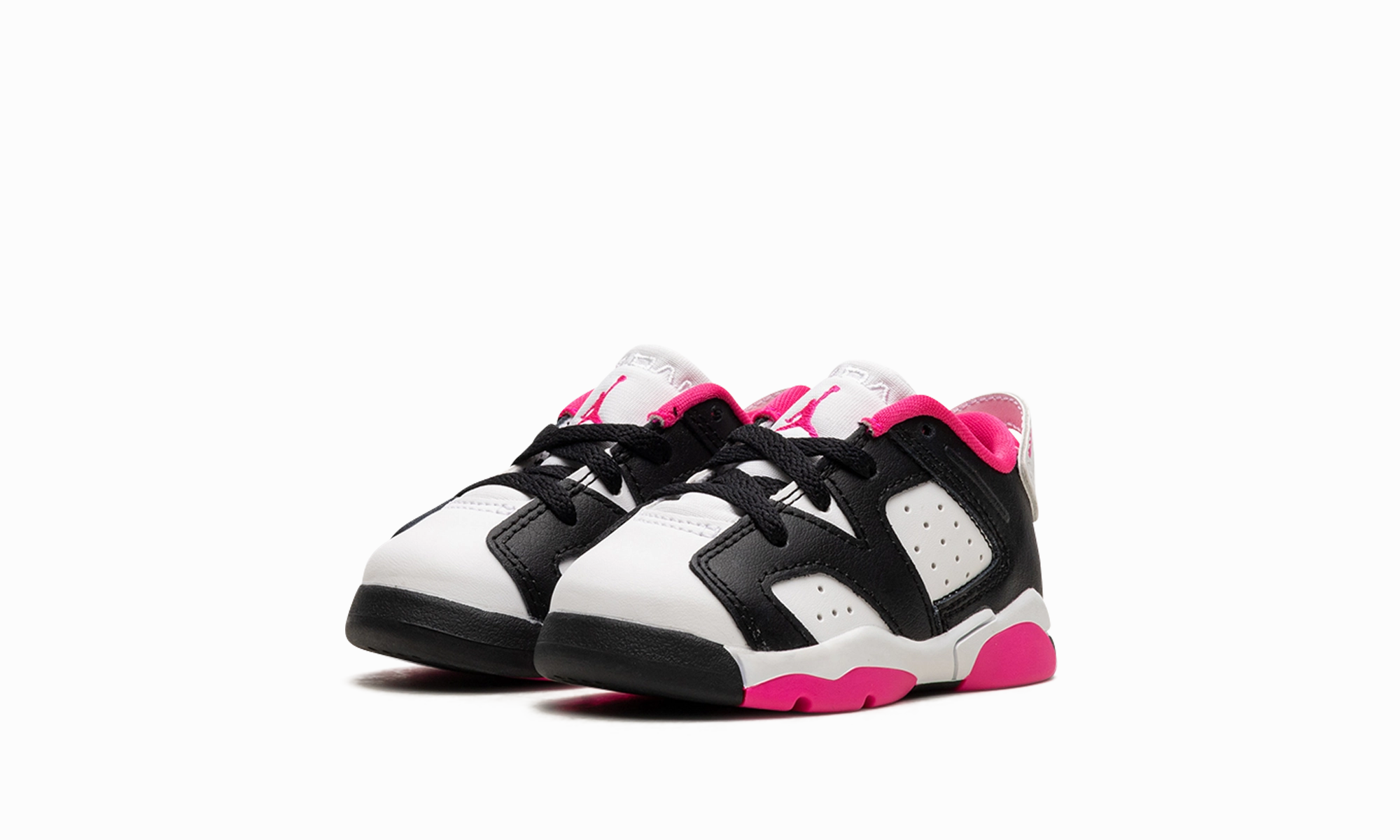 hook - and - loop - strap shoes casual wearer Air Jordan 6 Low TD "Fierce Pink"