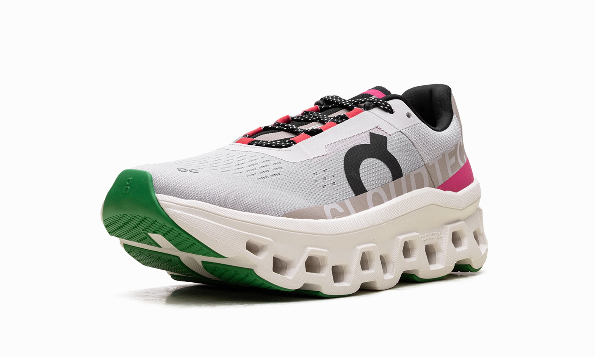 sports - themed shoes velcro - closure shoes Cloudmonster WMNS "Silver Ivory"