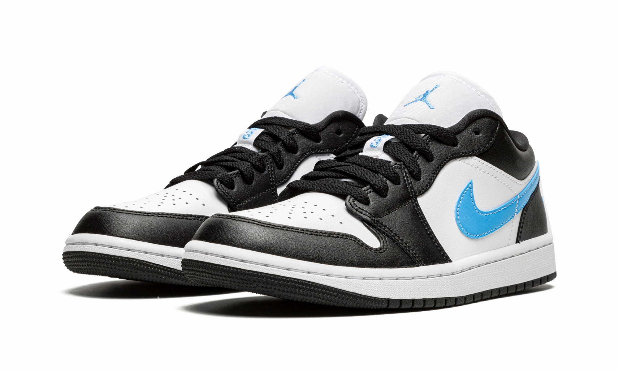 AIR JORDAN 1 LOW WMNS "Black / University Blue" Elastic Fit
