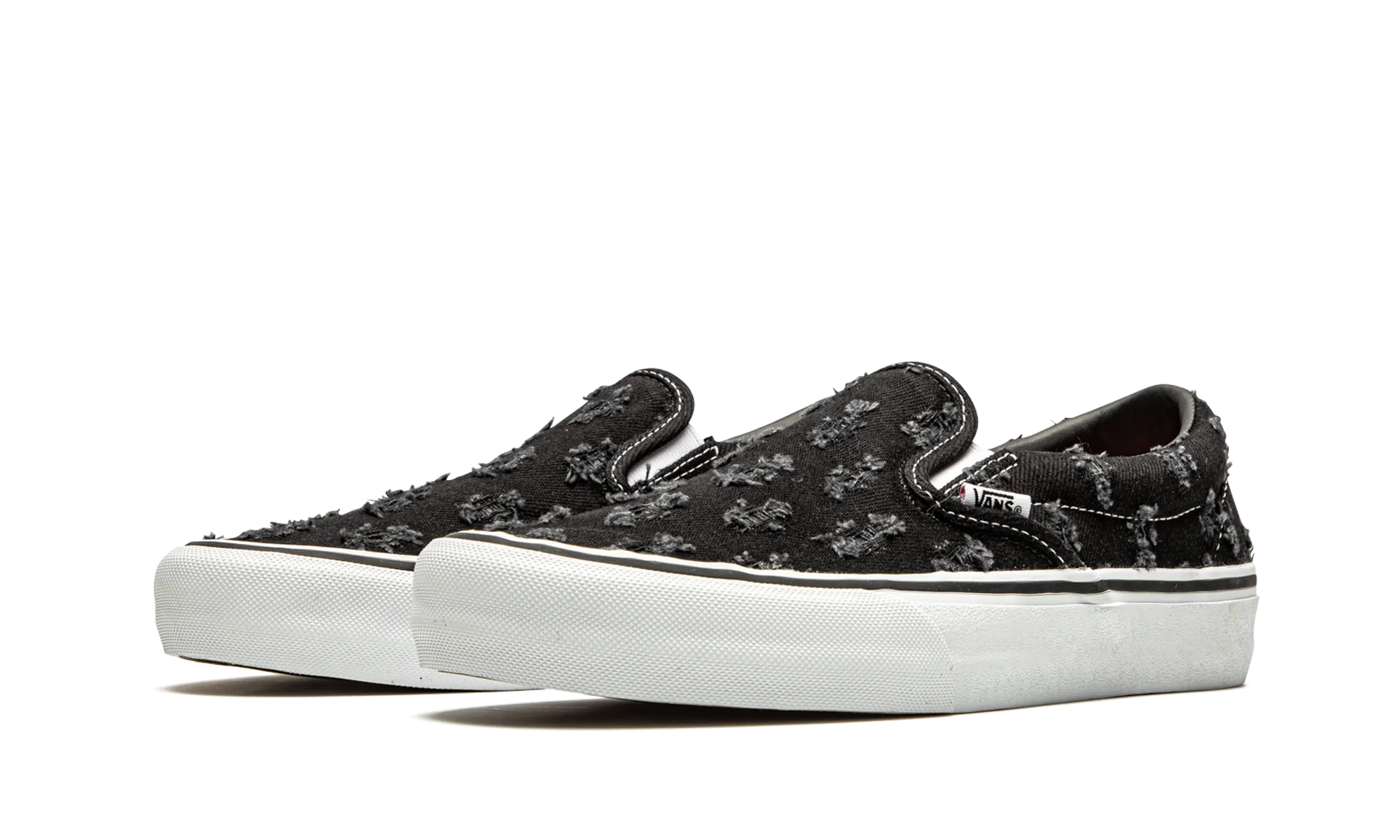Outdoor Style Winter Cozy Slip-On Pro "Supreme - Black Hole Punch Denim"