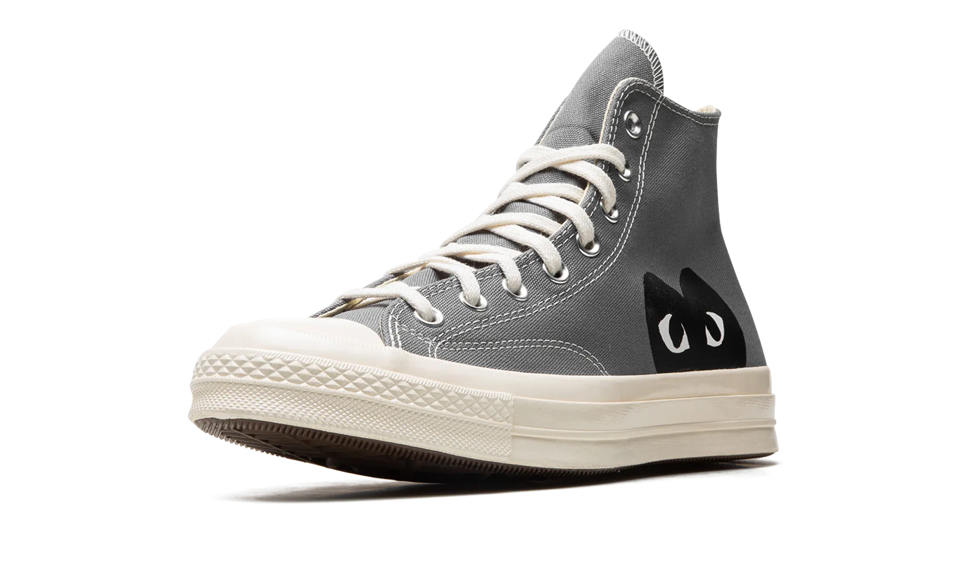 Chuck 70 Hi "CDG Play - Steel Gray" Foot Support