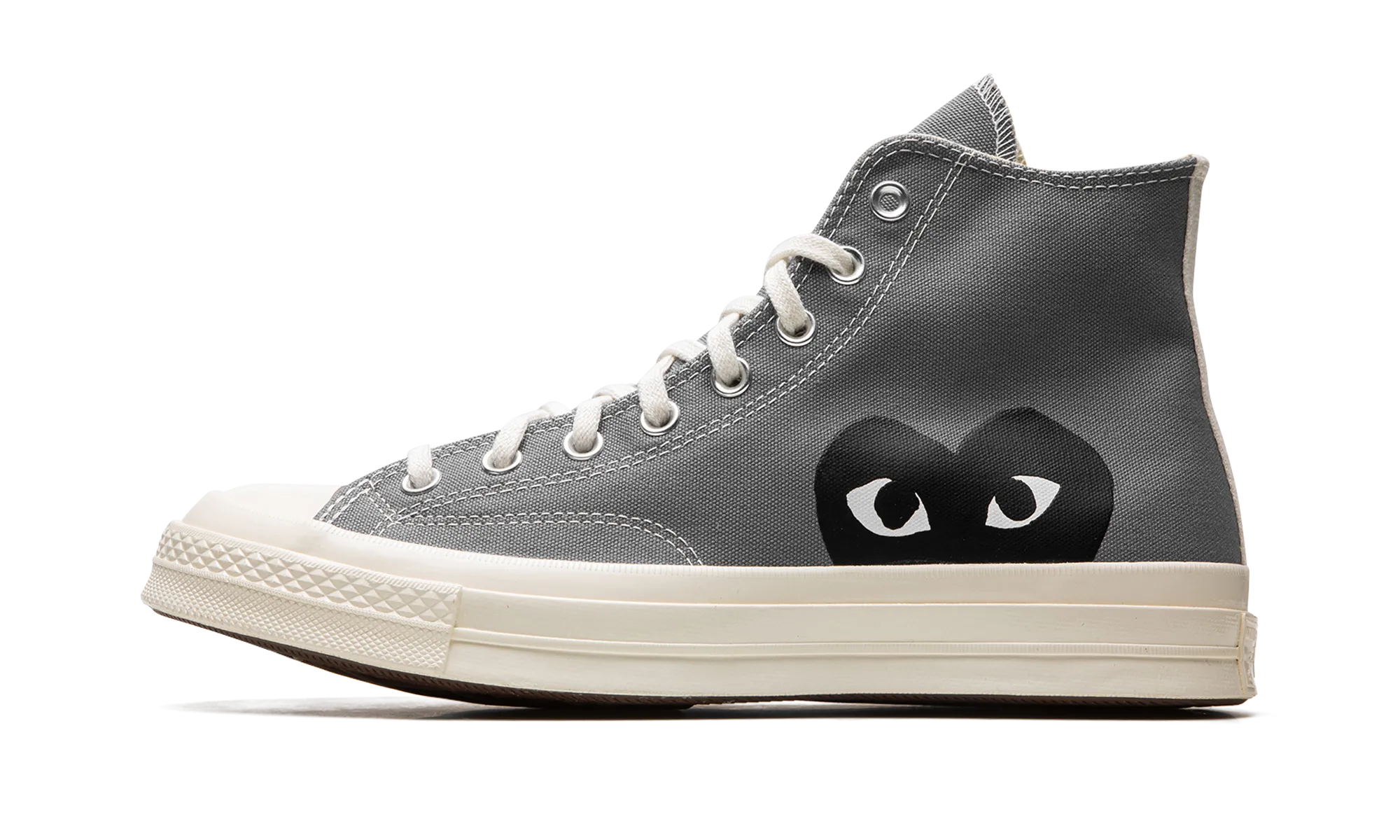Parkour Step Chuck 70 Hi "CDG Play - Steel Gray"