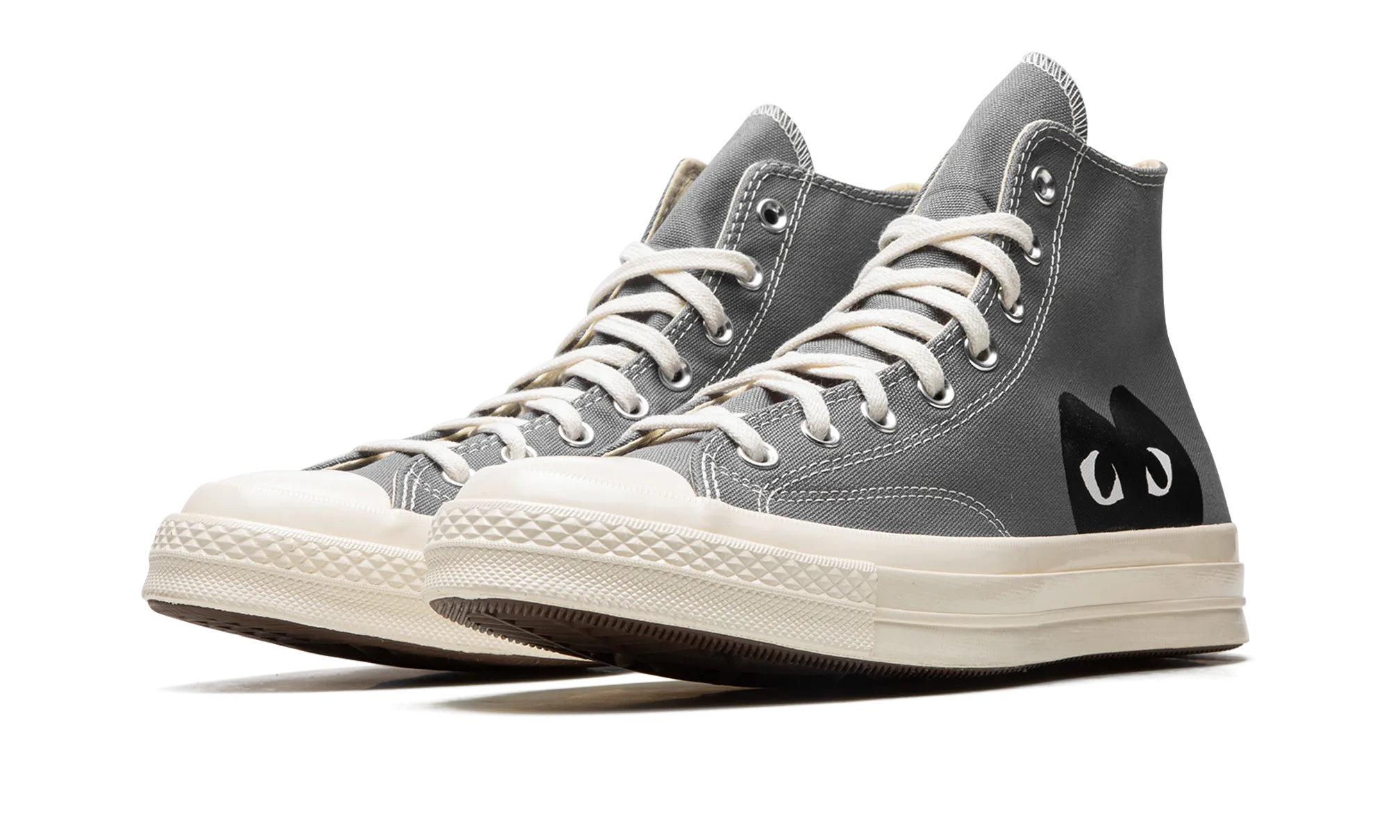 Step Easy Chuck 70 Hi "CDG Play - Steel Gray"