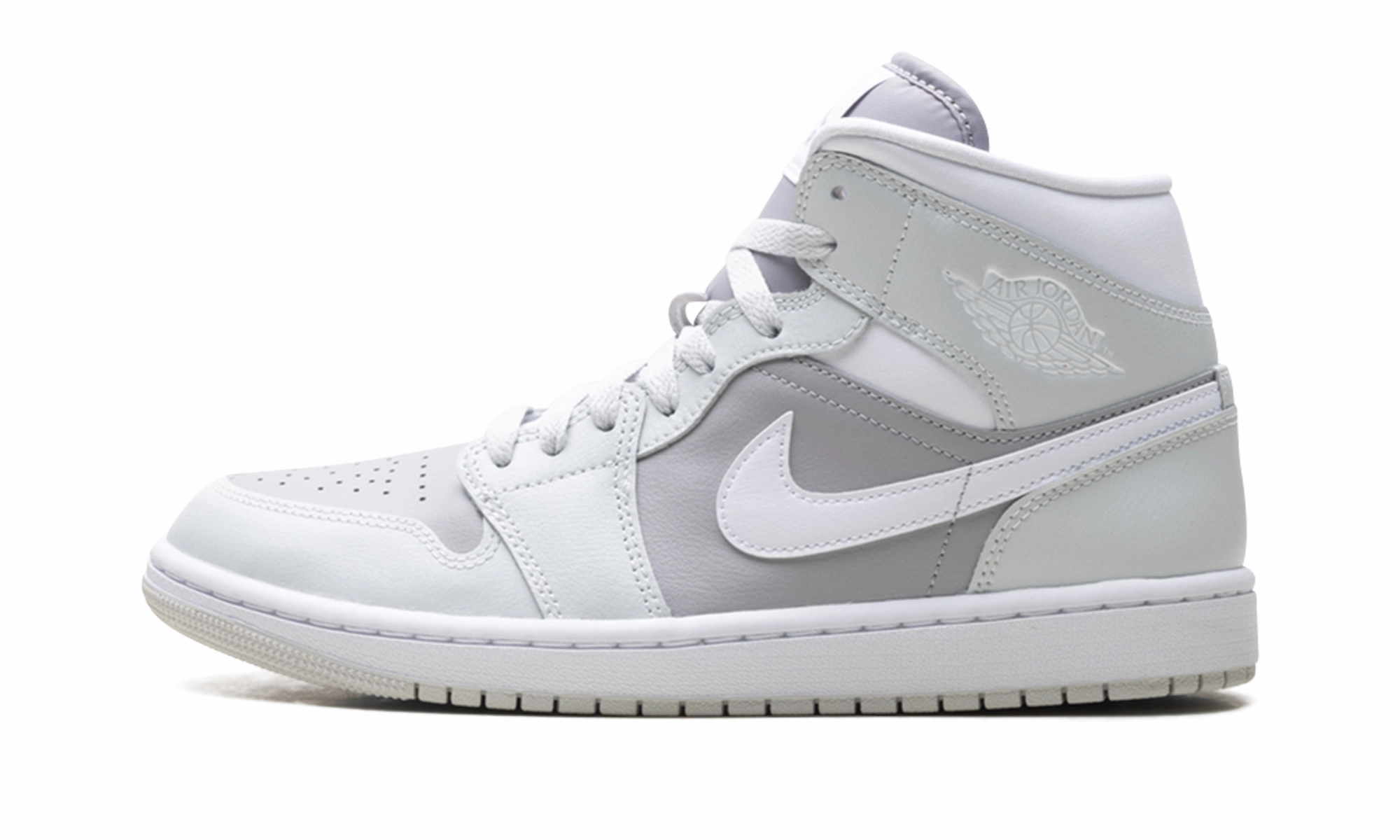 Adventure Ready Foot Arch Support Air Jordan 1 Mid WMNS "Photon Dust Atmosphere Grey"