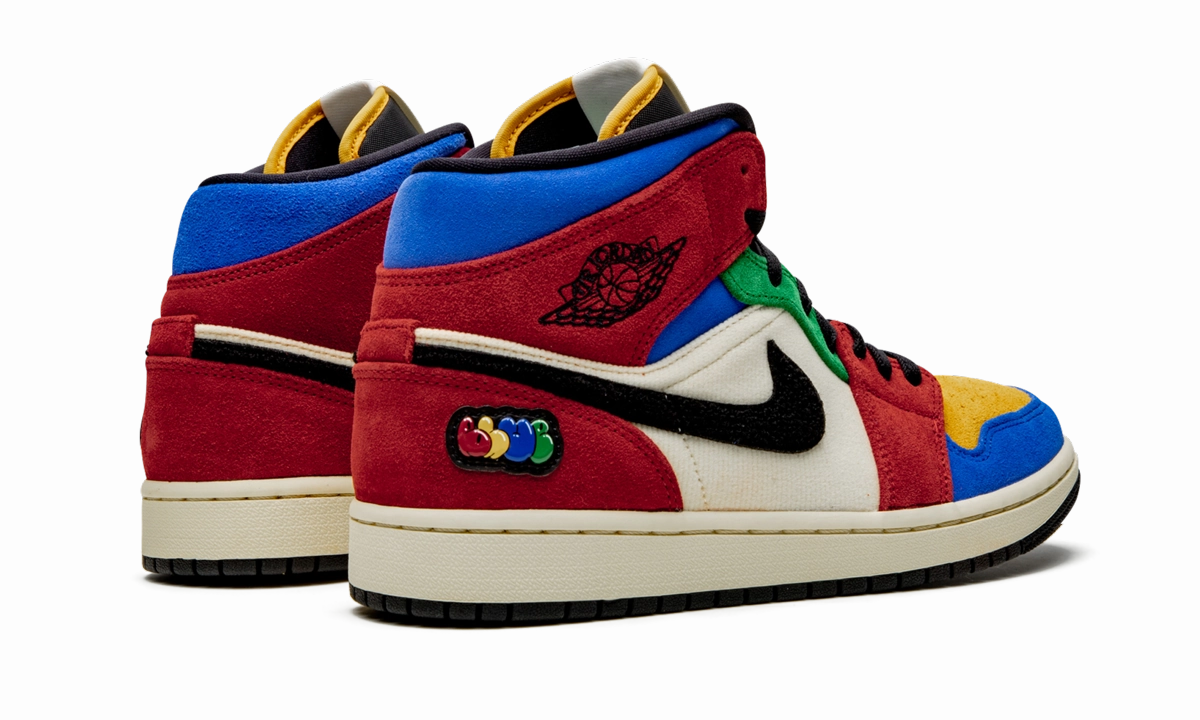 All Season Everyday Ease Air Jordan 1 Mid "Blue The Great - Fearless"